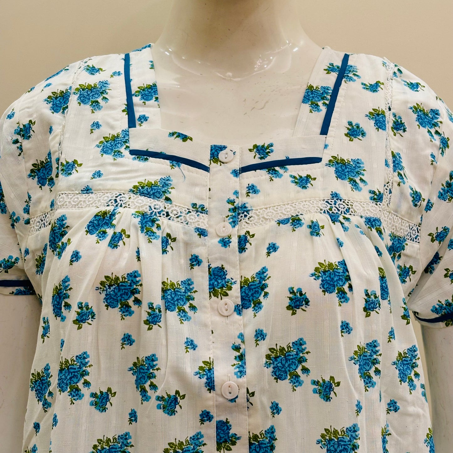 Cotton Yoke Nighty (SKU-133)