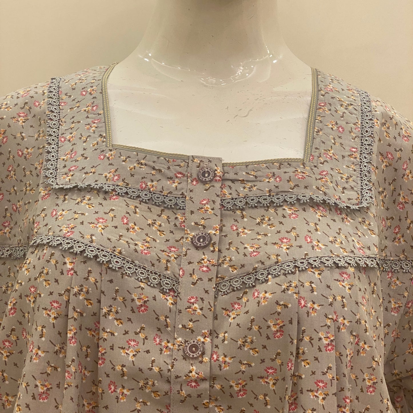 Cotton Yoke Nighty (SKU-456)