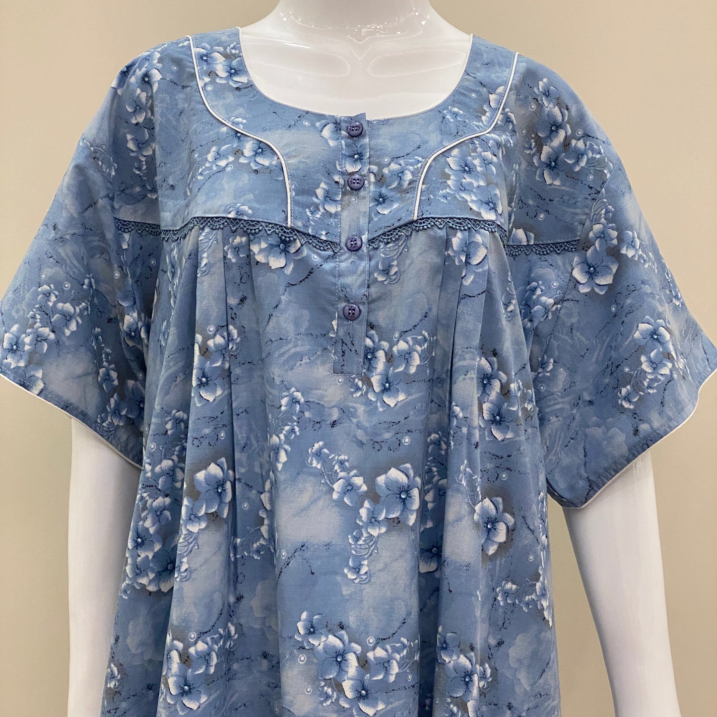 Cotton Yoke Nighty (SKU-CY-662)