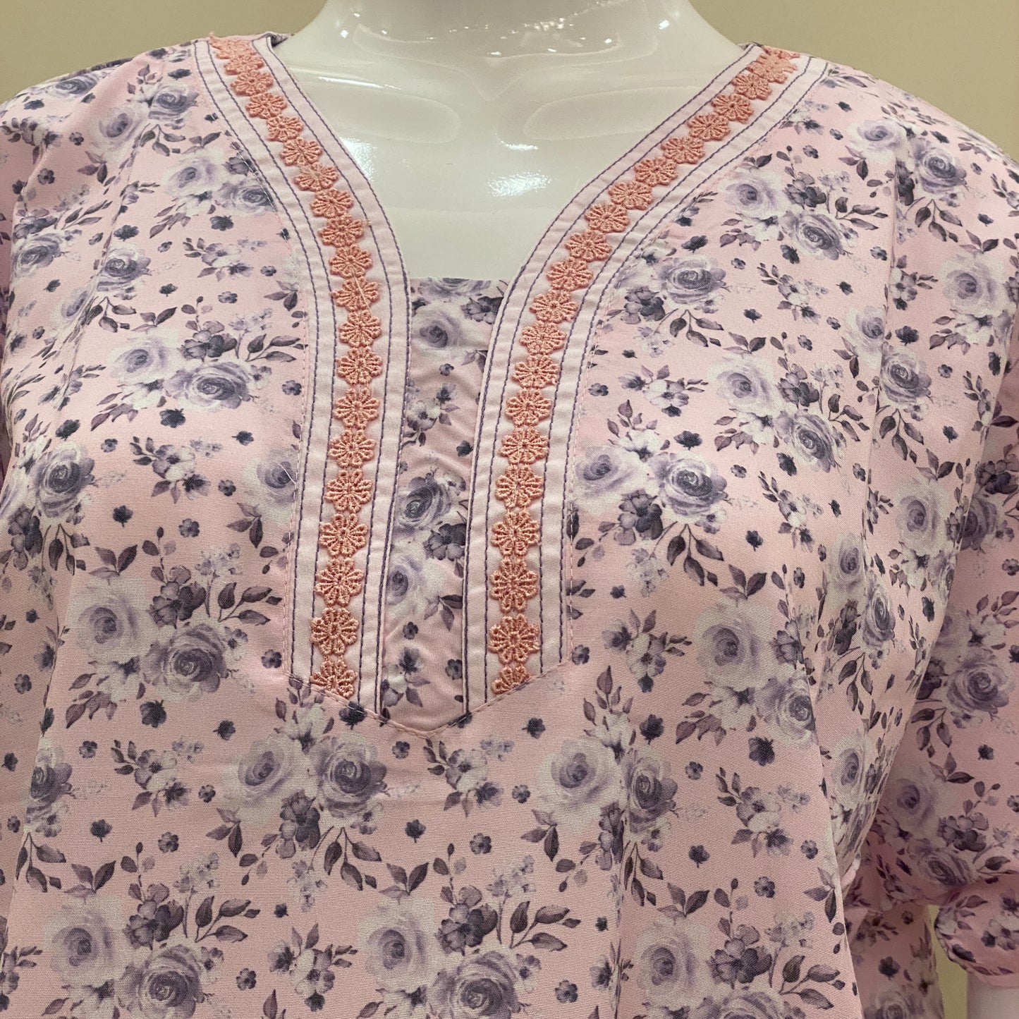 Cotton Lizy Bizy Straight Nighty (SKU-ALB-13)