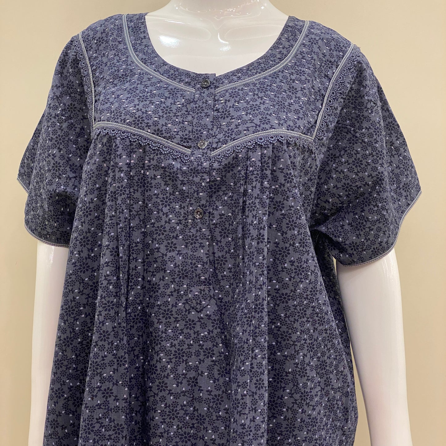 Cotton Yoke Nighty (SKU-CY-56)