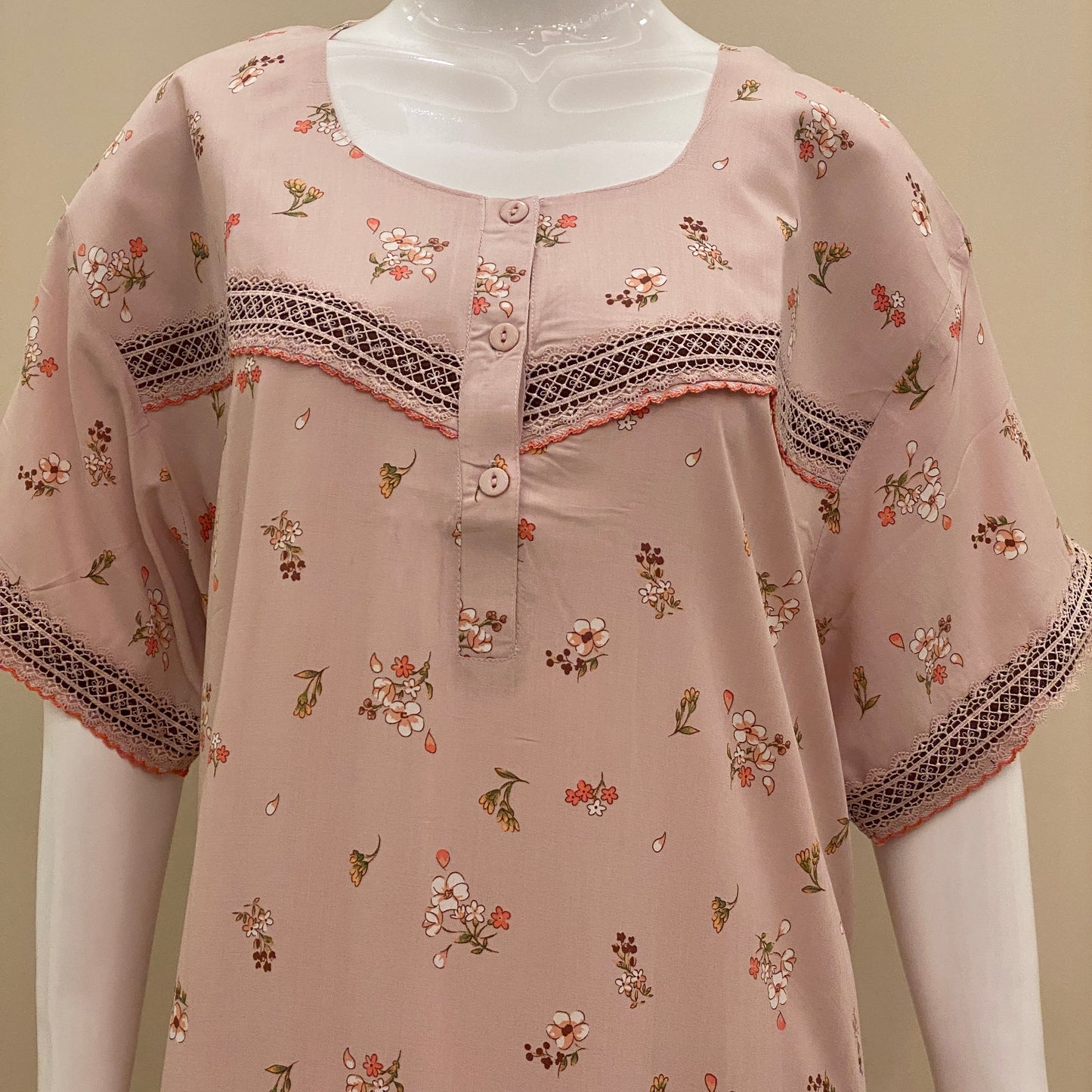 Cotton Straight Nighty (SKU-625)