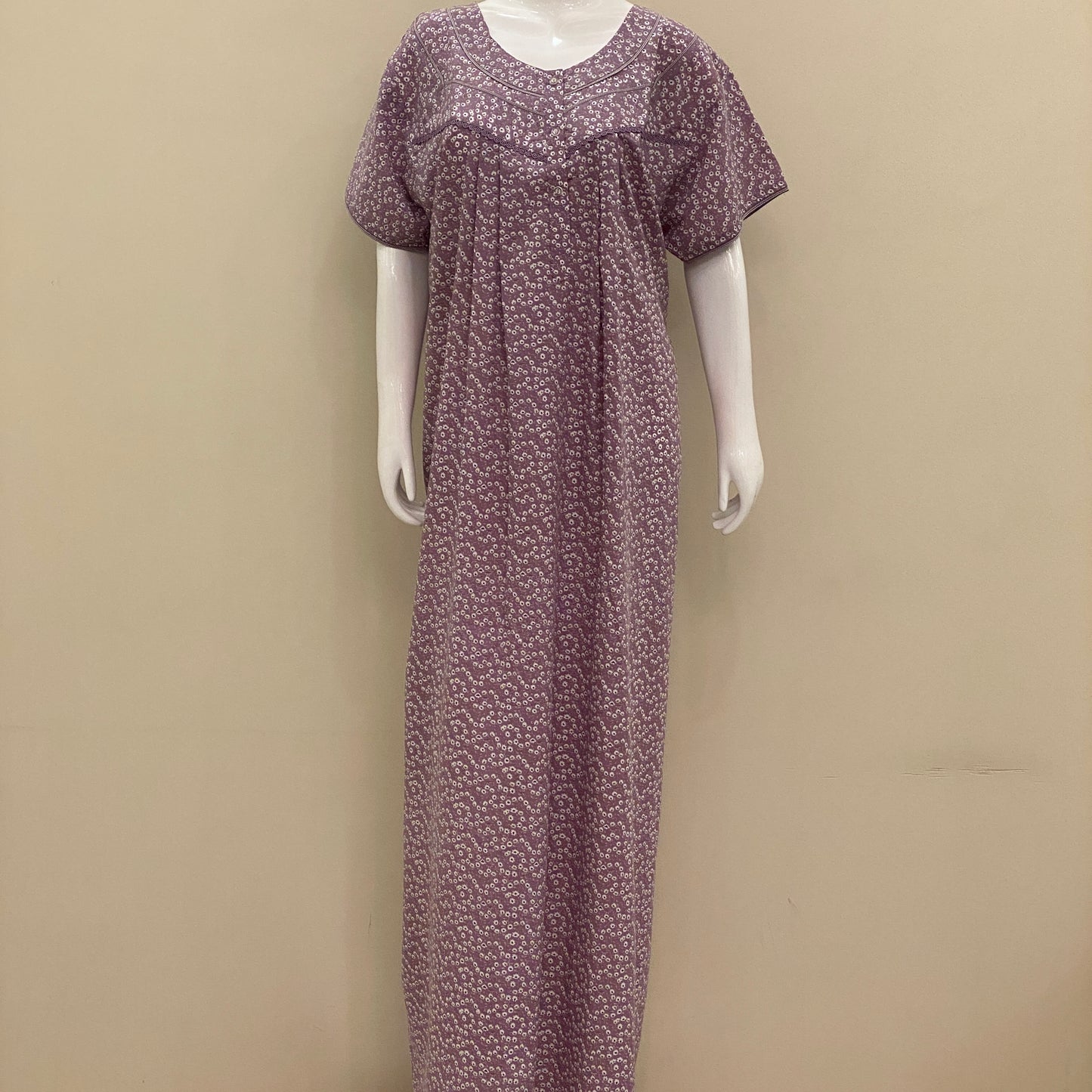 Cotton Yoke Nighty (SKU-CY-39)