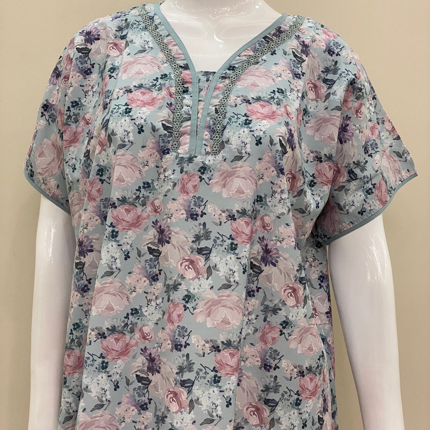 Cotton Lizy Bizy Straight Nighty (SKU-ALB-14)