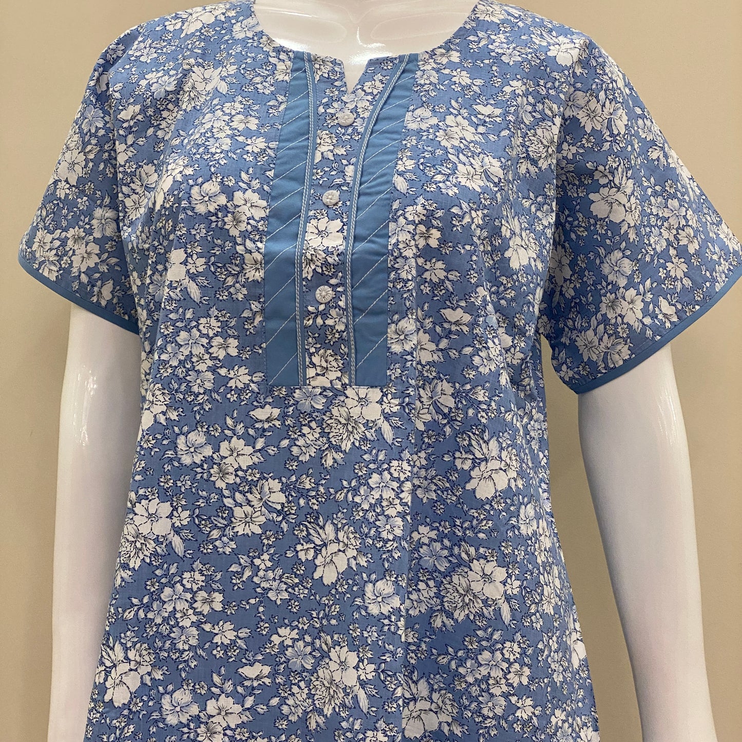 Cotton Straight Nighty (SKU-CA-15)