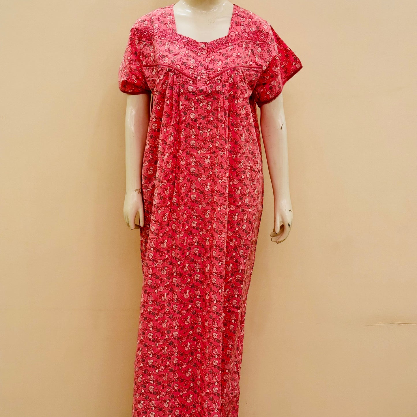 Cotton Yoke nighty (SKU-179)