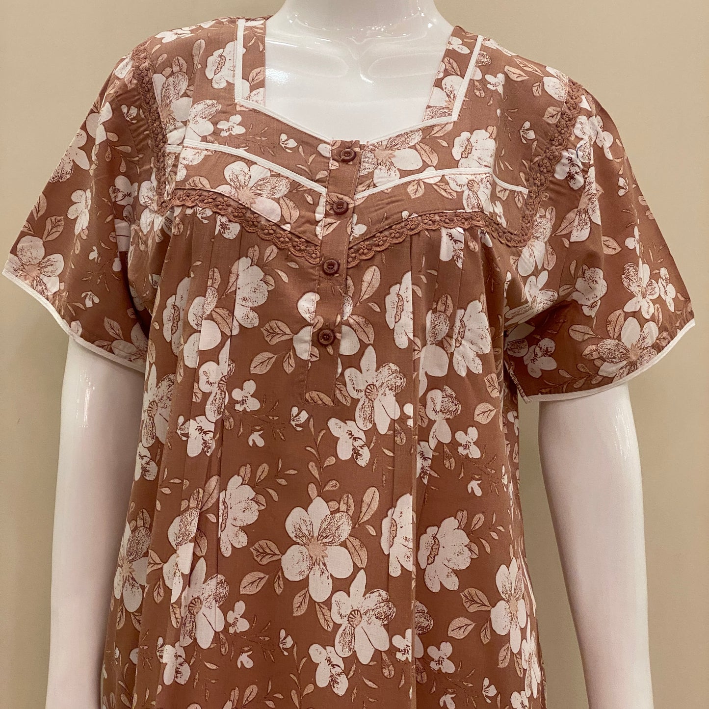 Cotton Yoke Nighty (SKU-CY-81)