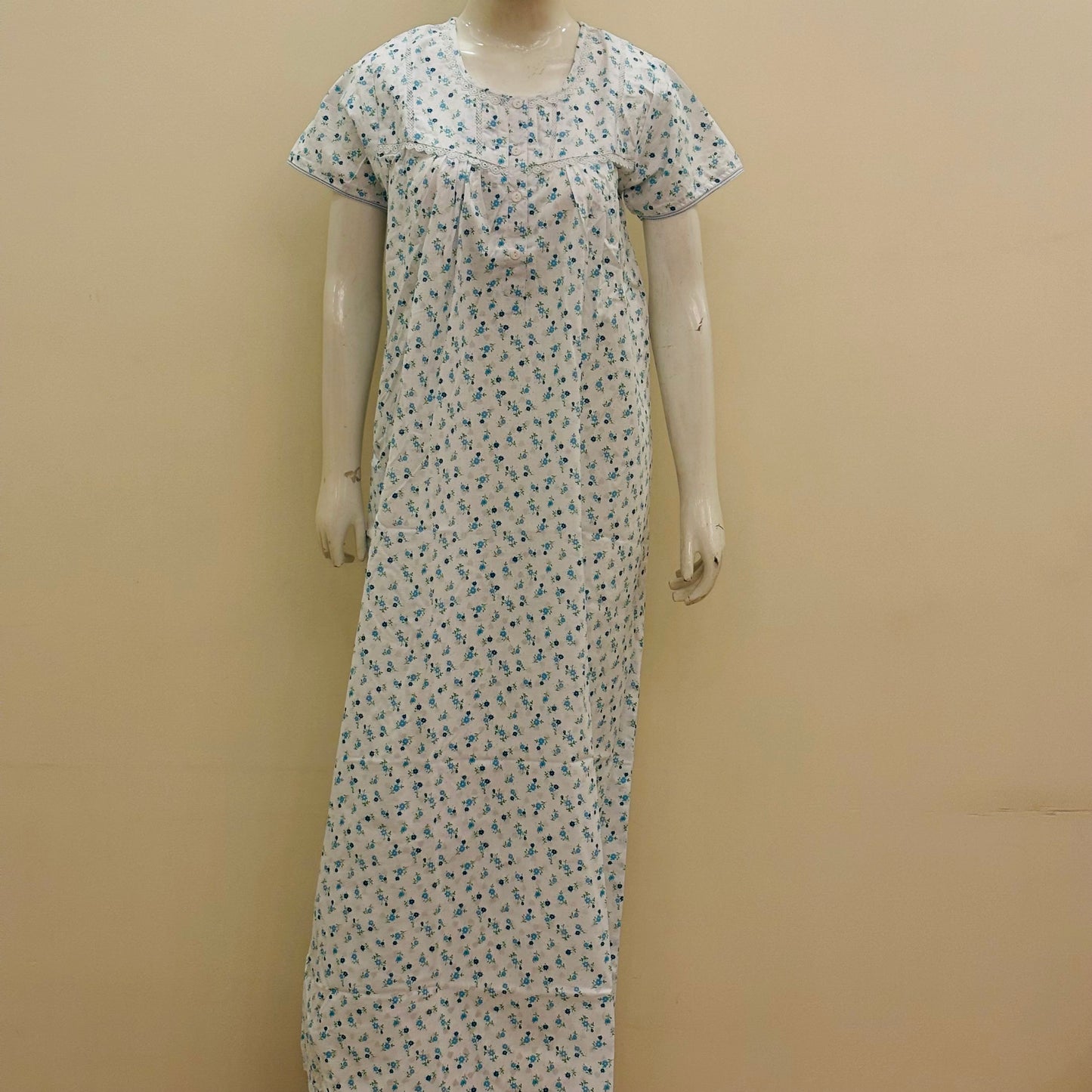 Cotton Yoke Nighty (SKU-CY-161)