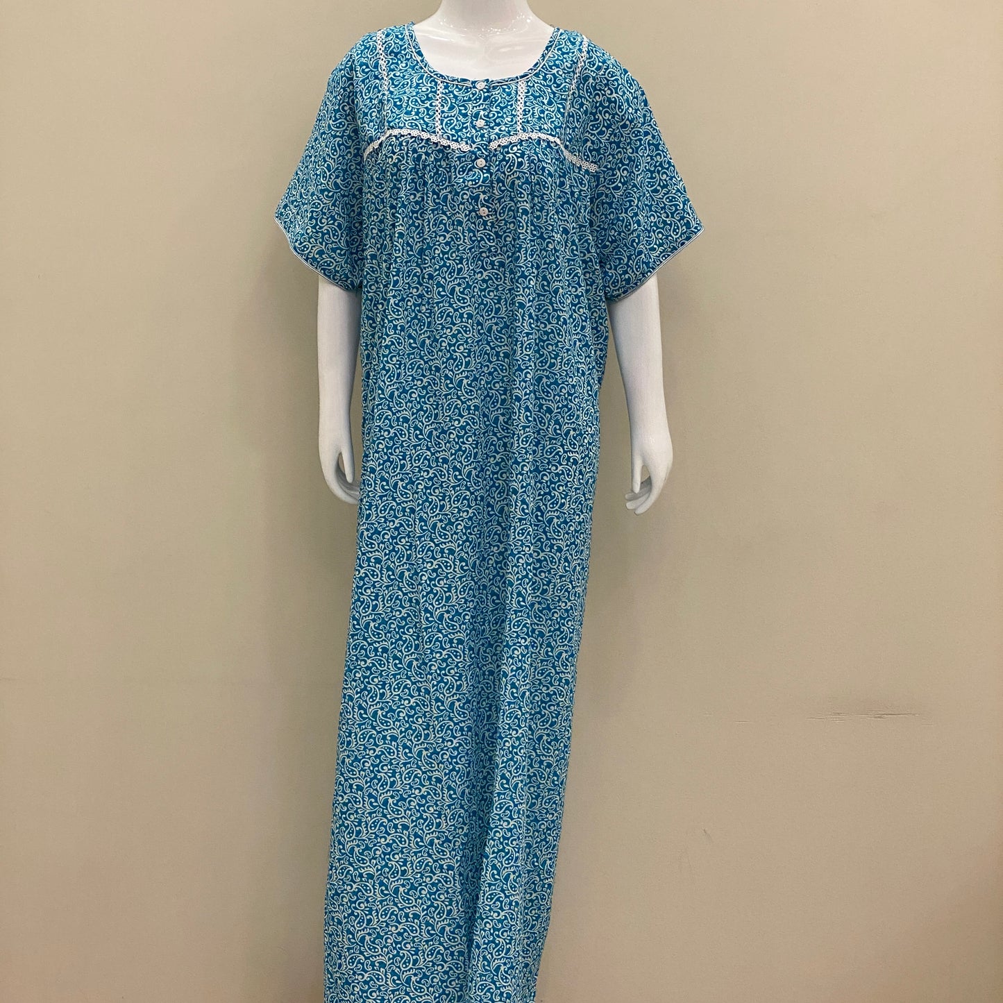 Cotton Lizy Bizy Nighty (SKU-YLB-48)