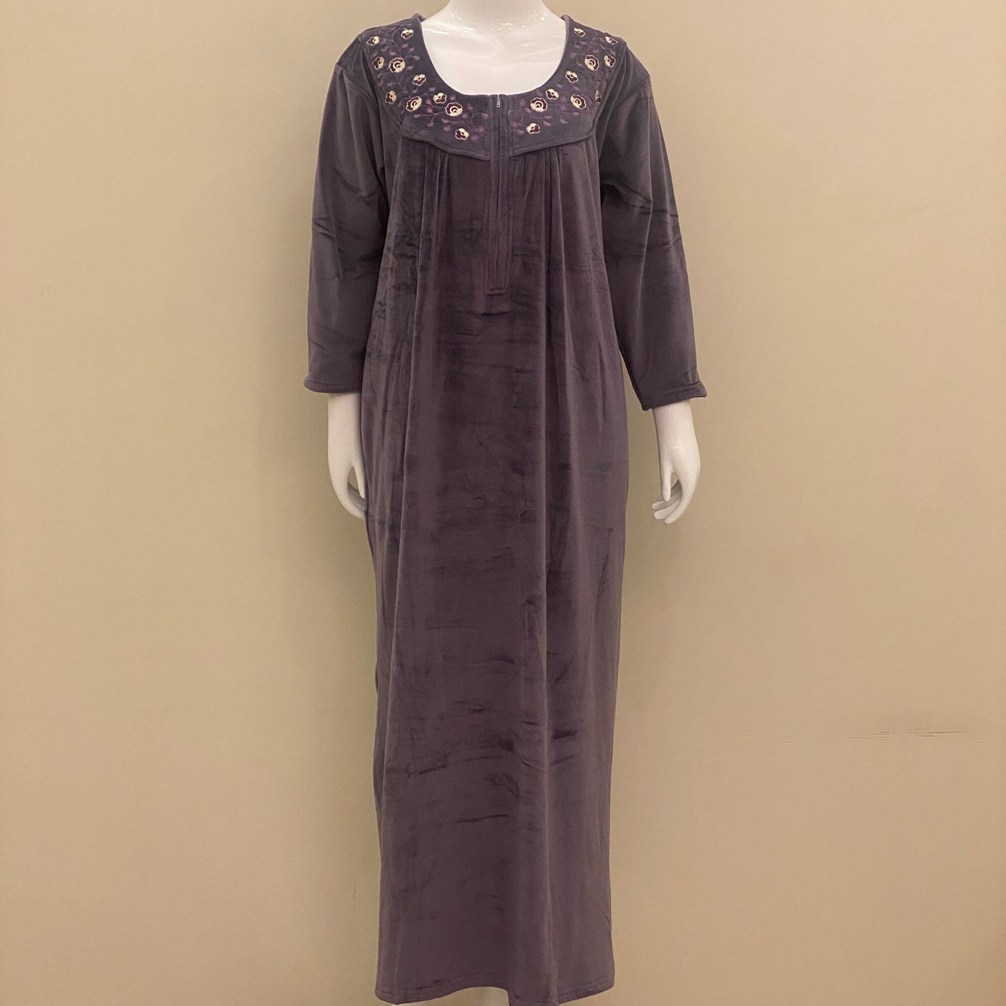 Velvet Yoke Nighty (SKU-VY-12)