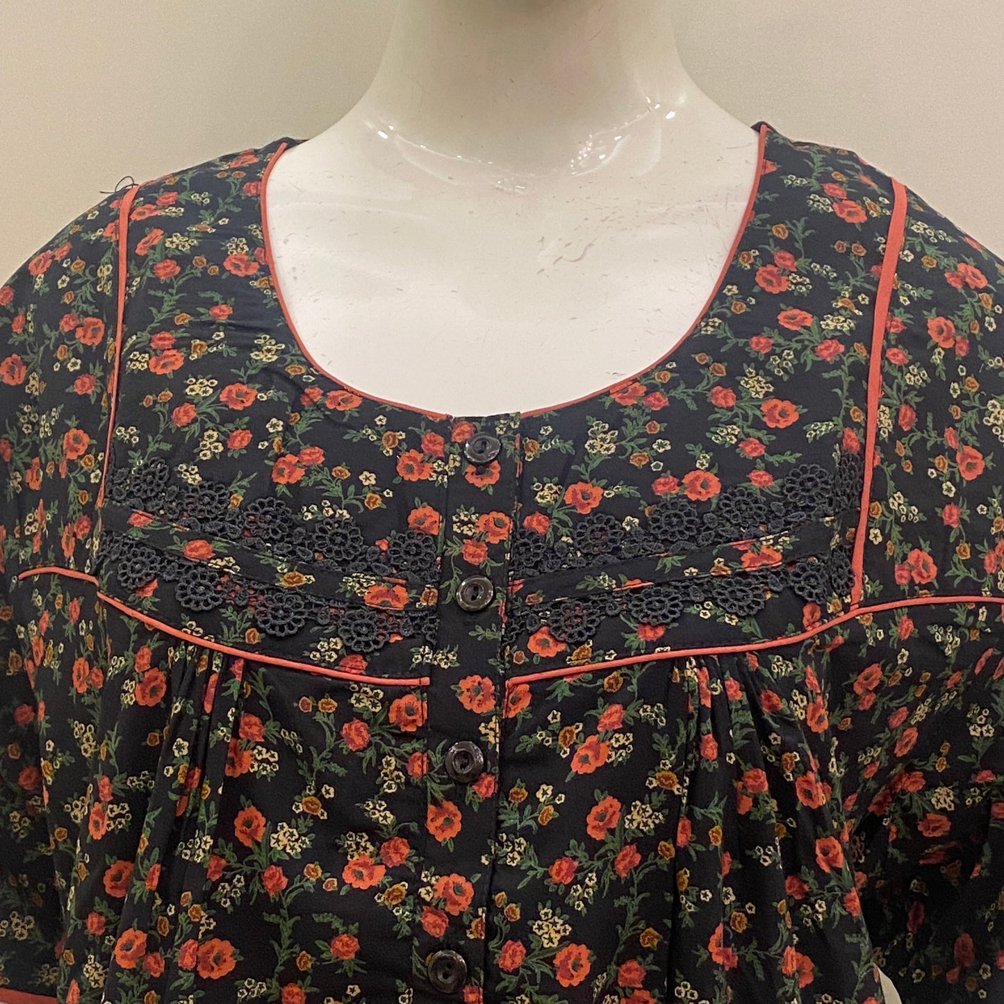 Cotton Yoke Nighty (SKU-501)