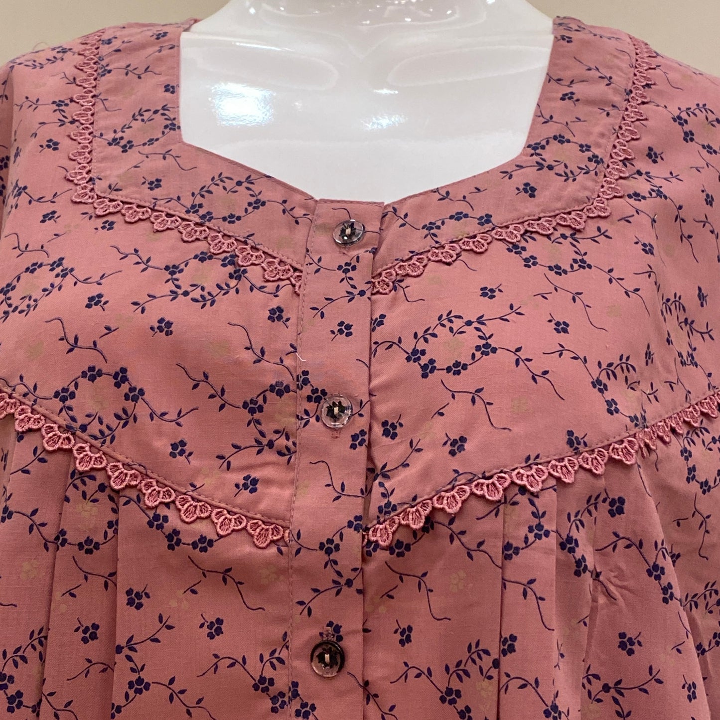 Cotton Yoke Nighty (SKU-CY-55)