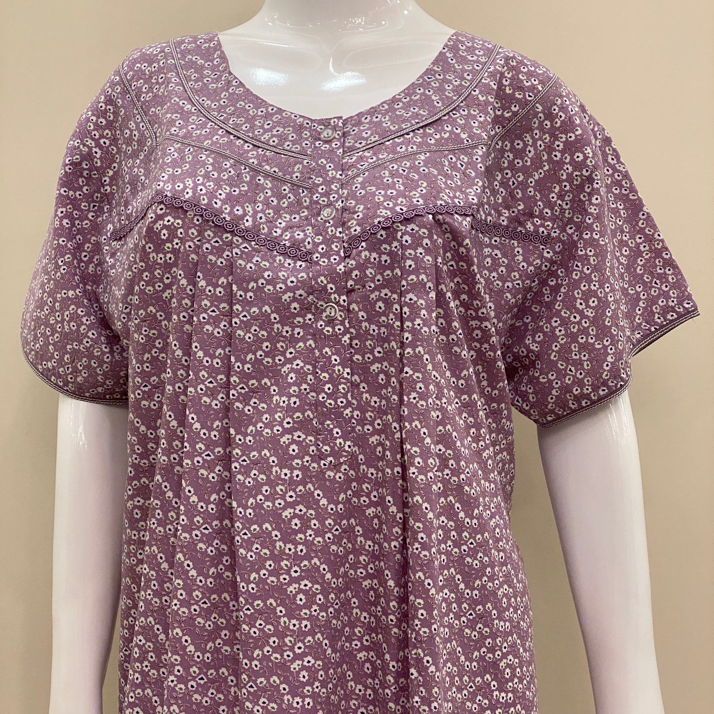 Cotton Yoke Nighty (SKU-CY-39)