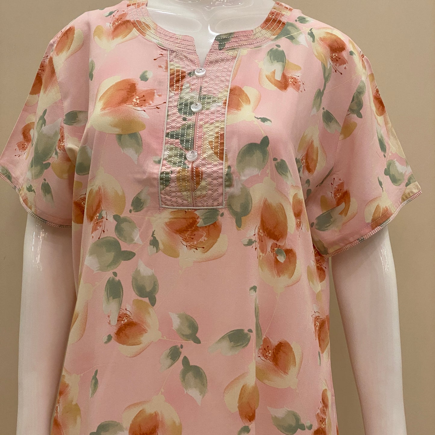 Cotton Rayon Straight Nighty (SKU-RA-11)