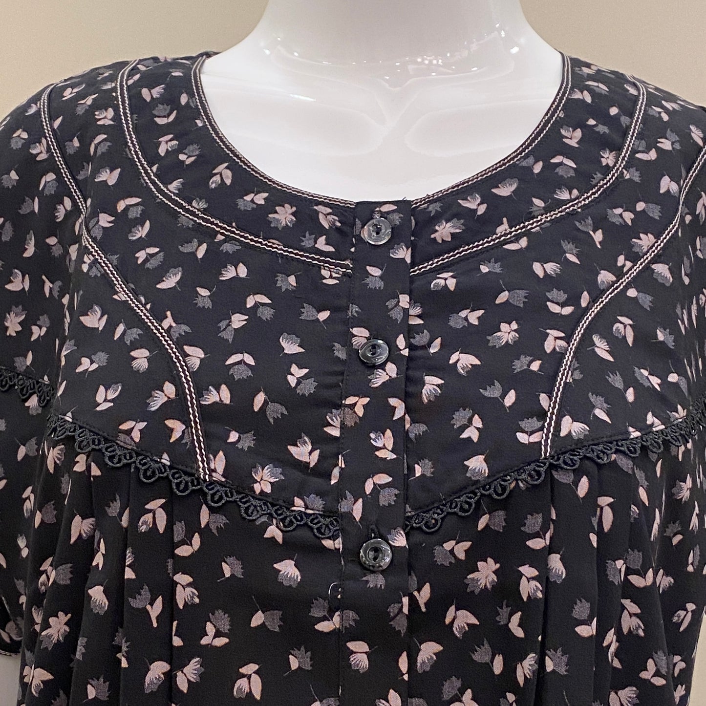 Cotton Yoke Nighty (SKU-543)