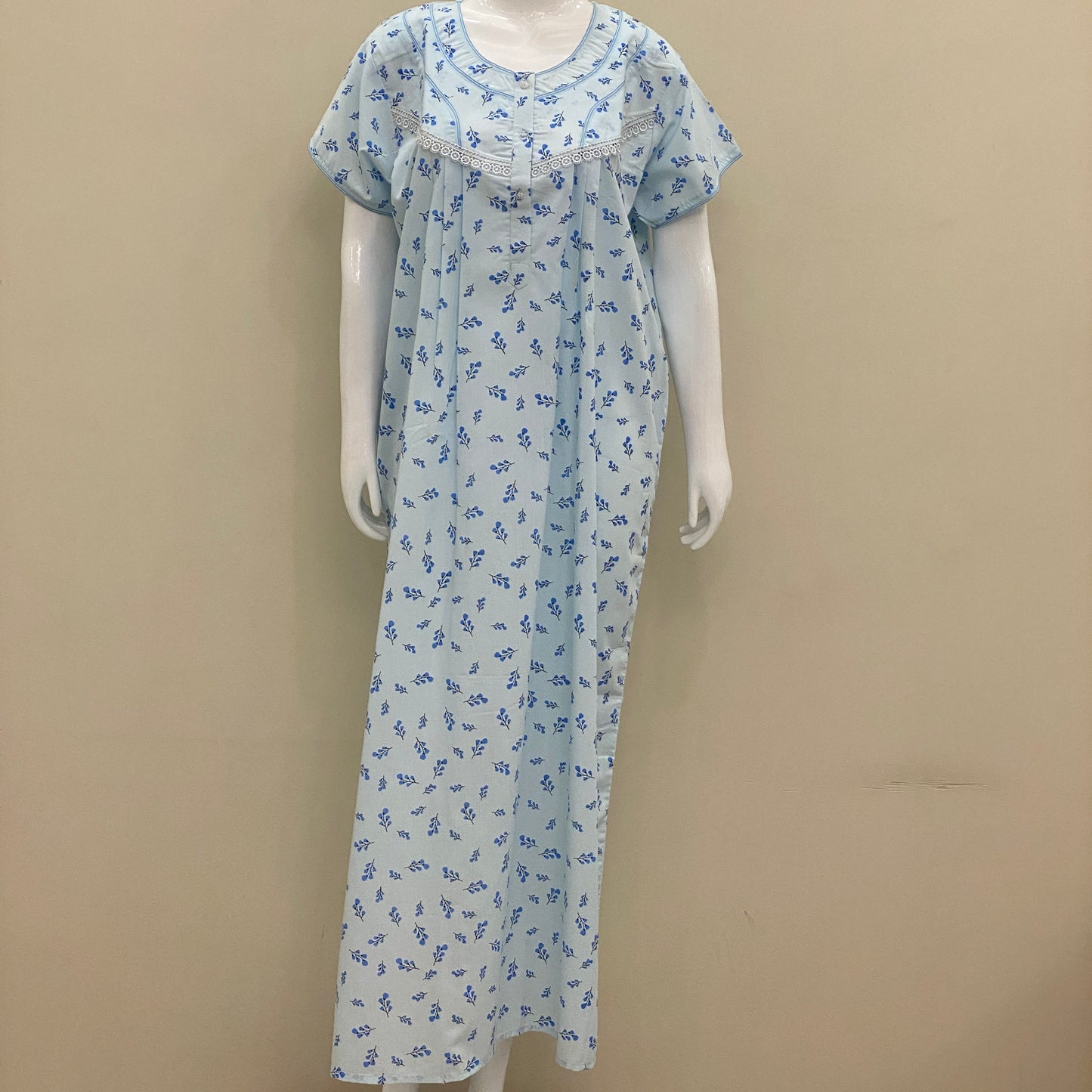 Cotton Yoke Nighty (SKU-CY-60)