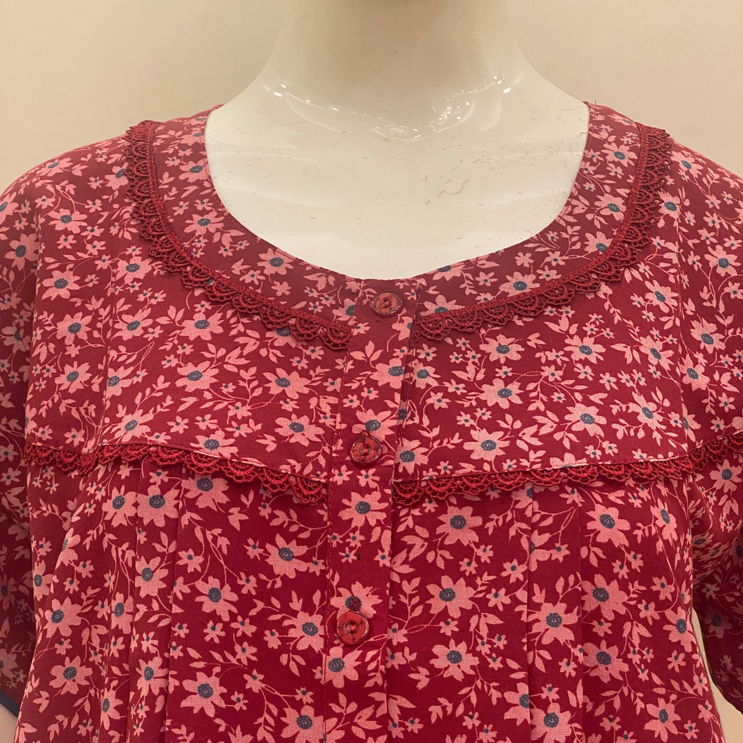 Cotton Yoke Nighty (SKU-441)