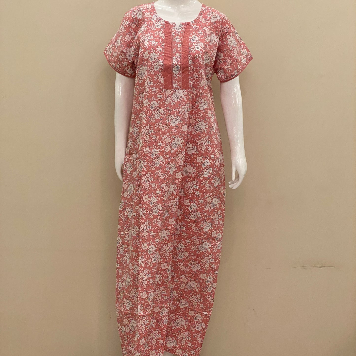 Cotton Straight Nighty (SKU-CA-17)