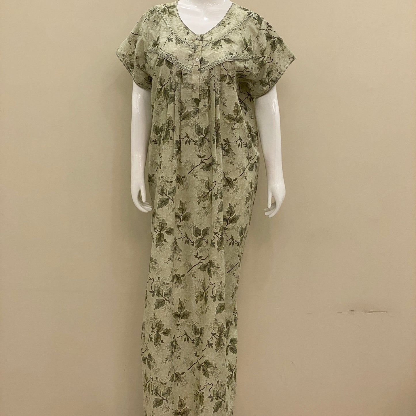 Cotton Yoke Nighty (SKU-CY-37)