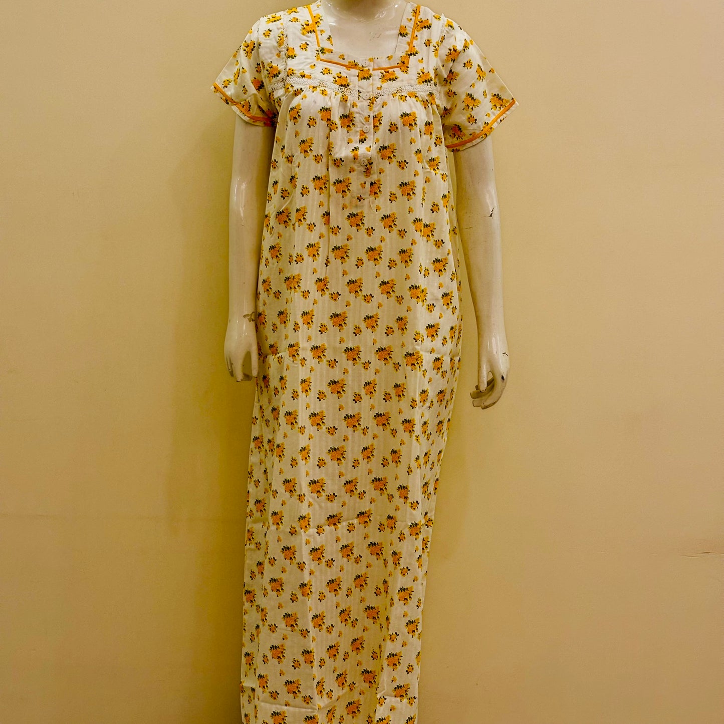 Cotton Yoke Nighty (SKU-134)