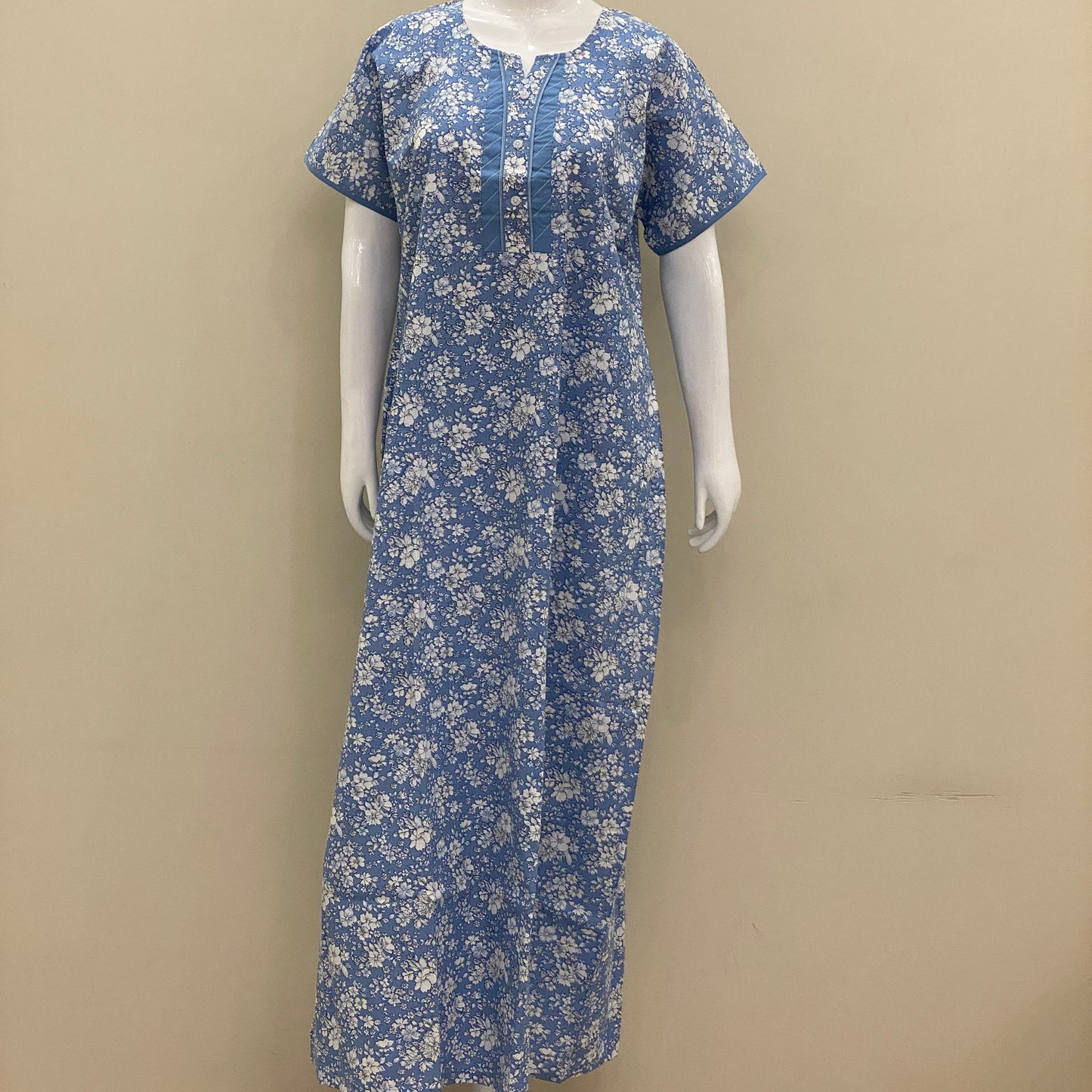 Cotton Straight Nighty (SKU-CA-15)