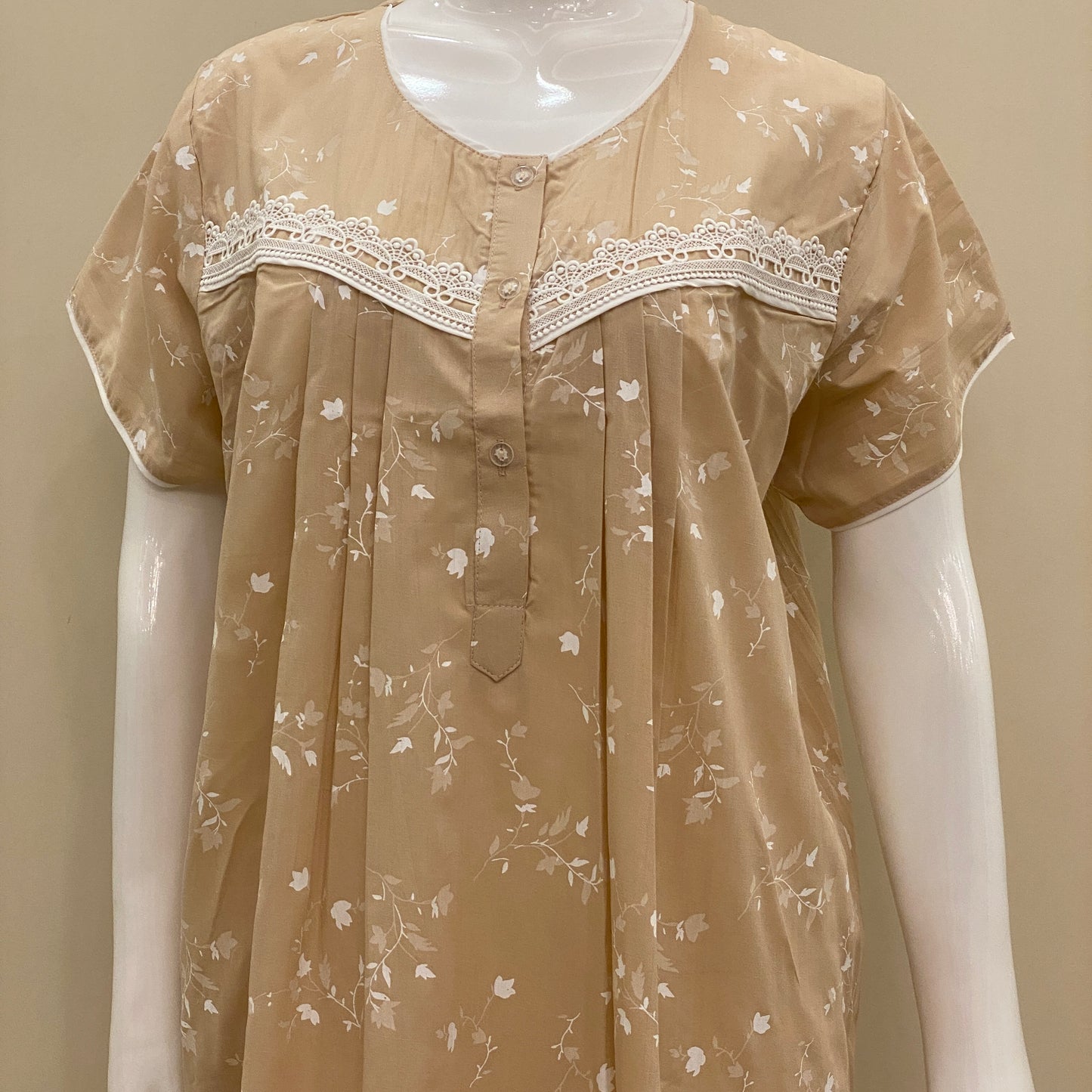 Cotton Yoke Nighty (SKU-CY-45)