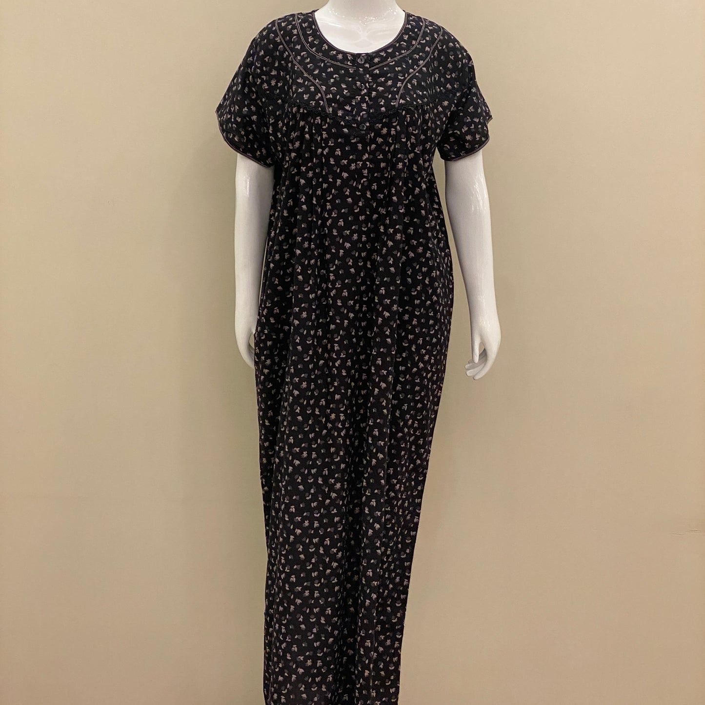 Cotton Yoke Nighty (SKU-543)