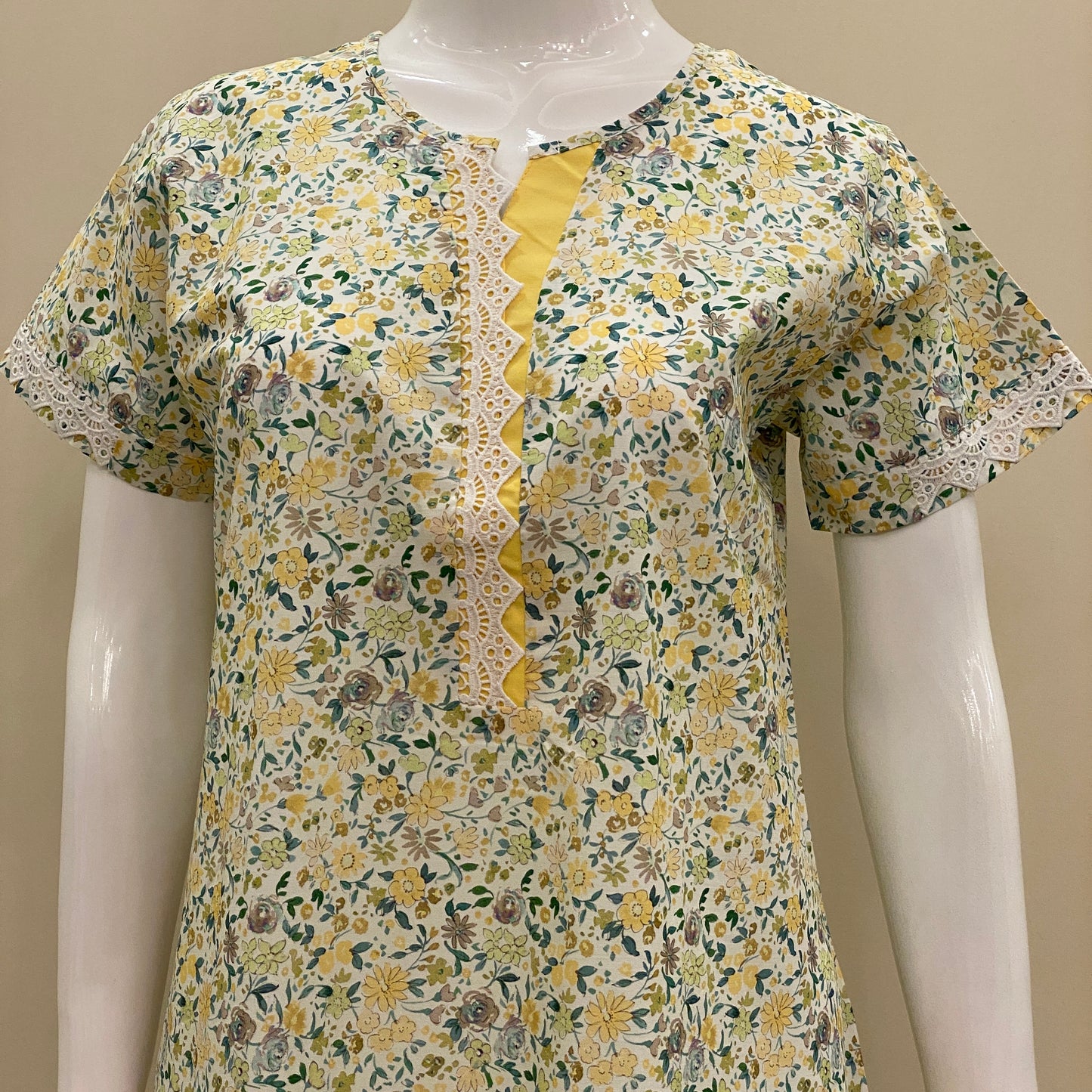 Cotton Straight Nighty (SKU-CA-2)