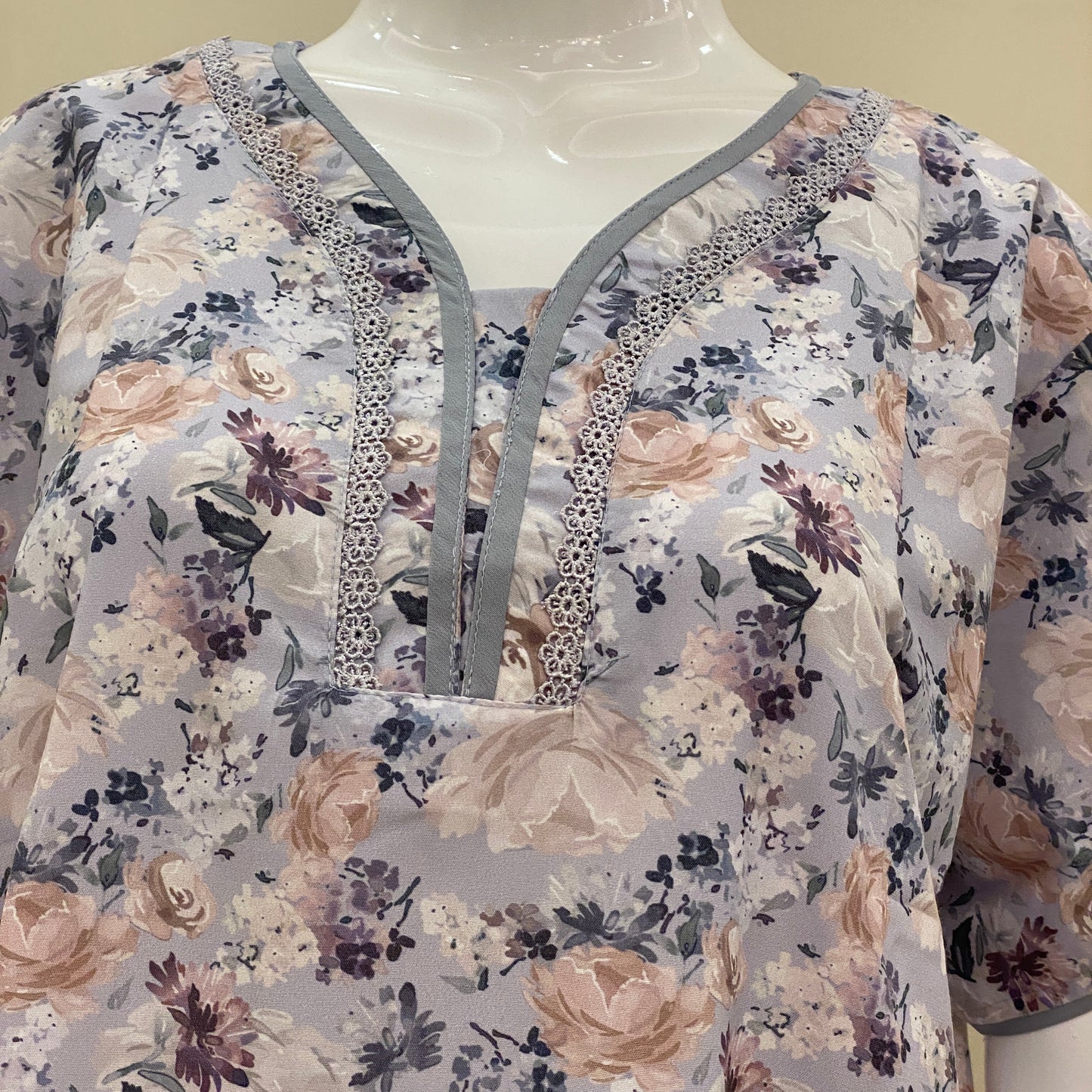 Cotton Lizy Bizy Straight Nighty (SKU-ALB-12)
