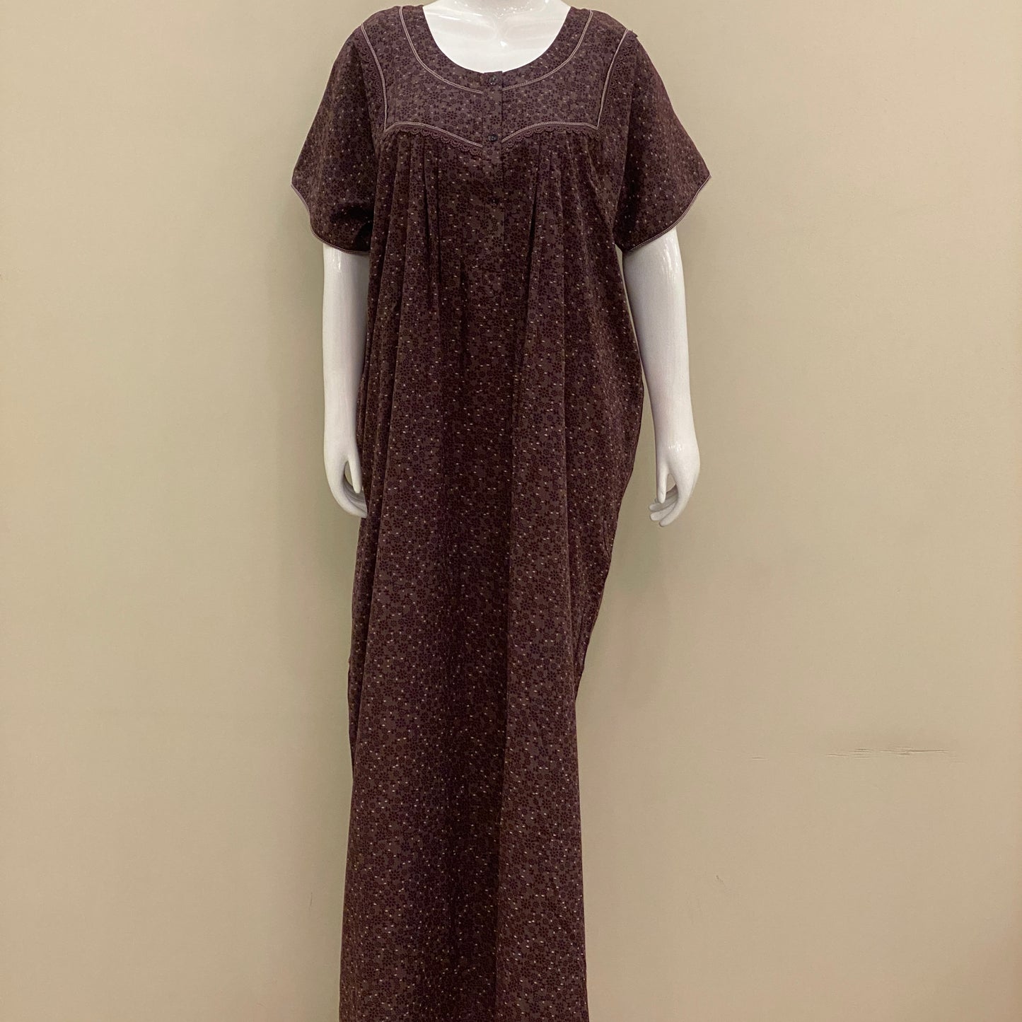 Cotton Yoke Nighty (SKU-CY-48)