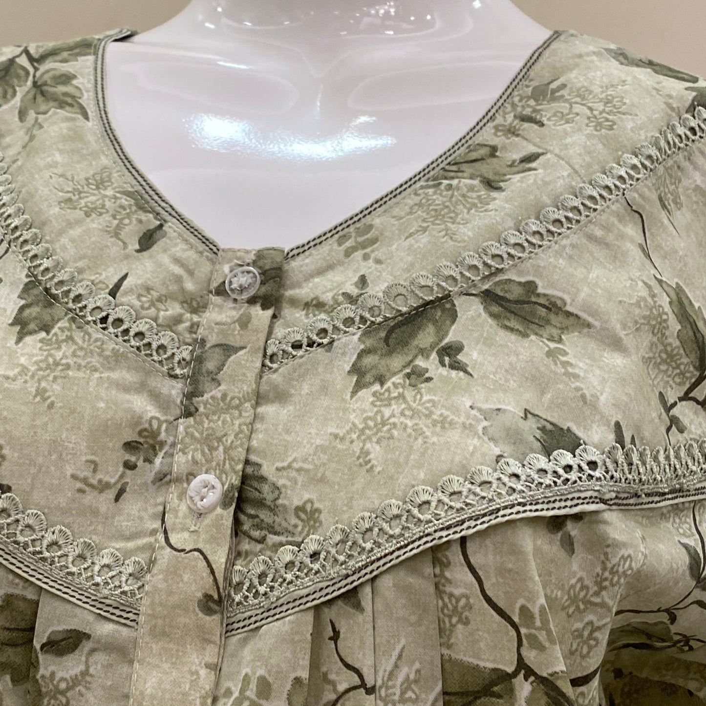 Cotton Yoke Nighty (SKU-CY-37)