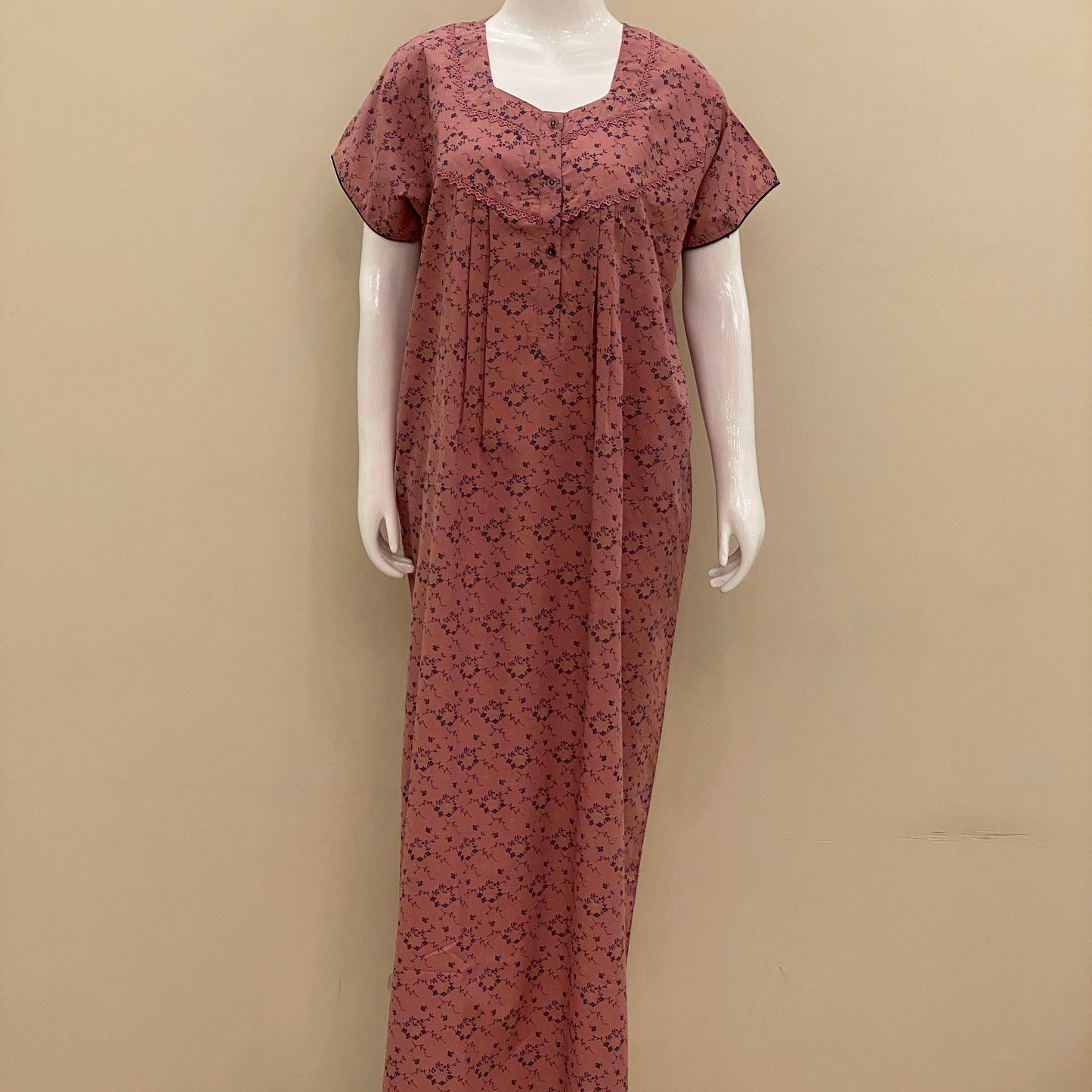 Cotton Yoke Nighty (SKU-CY-55)