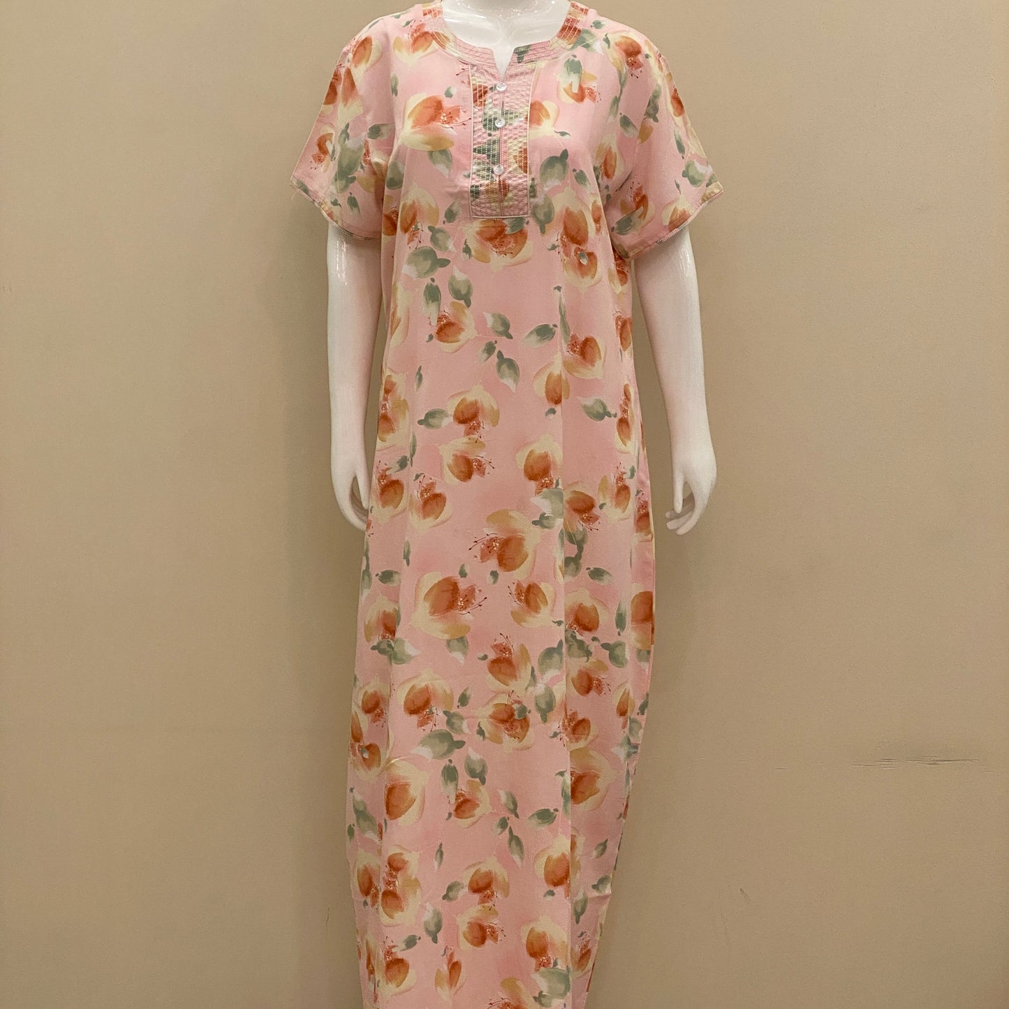 Cotton Rayon Straight Nighty (SKU-RA-11)
