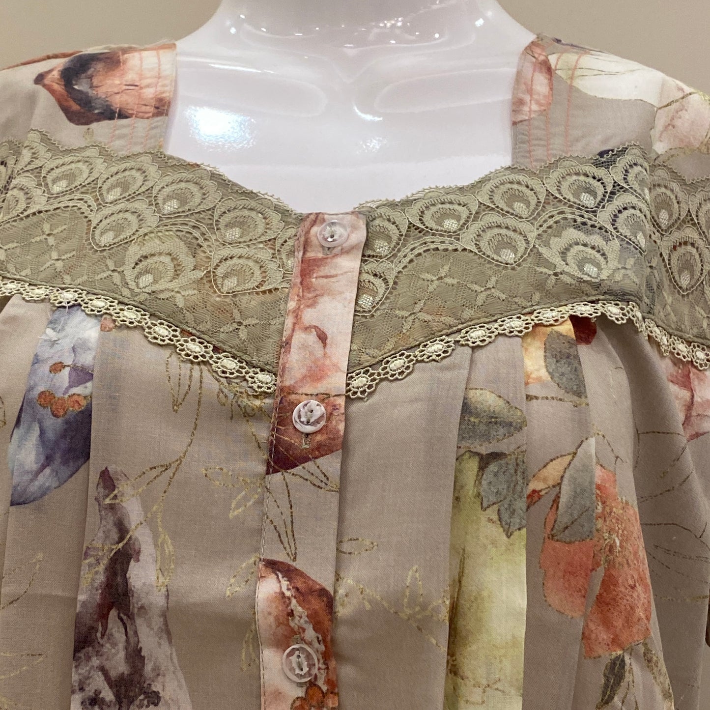 Cotton Yoke Nighty (SKU-CY-66)
