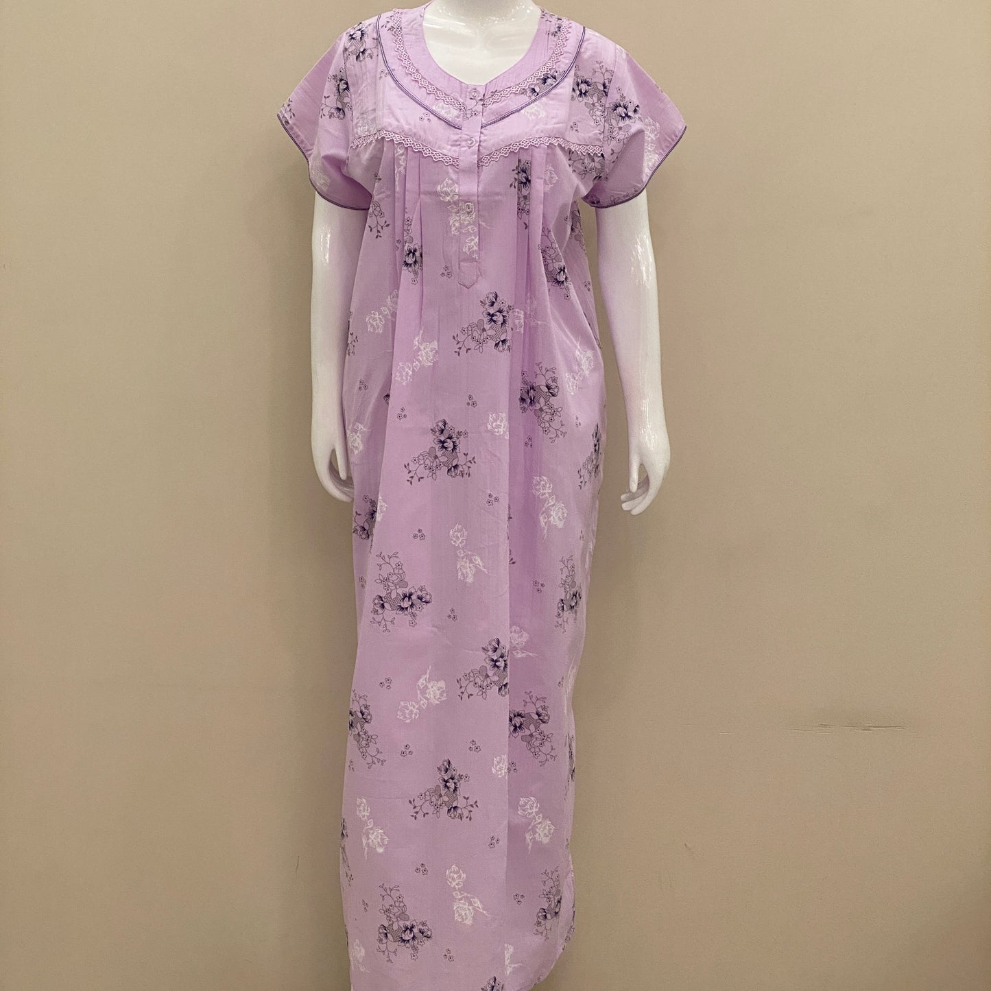 Cotton Yoke Nighty (SKU-CY-44)