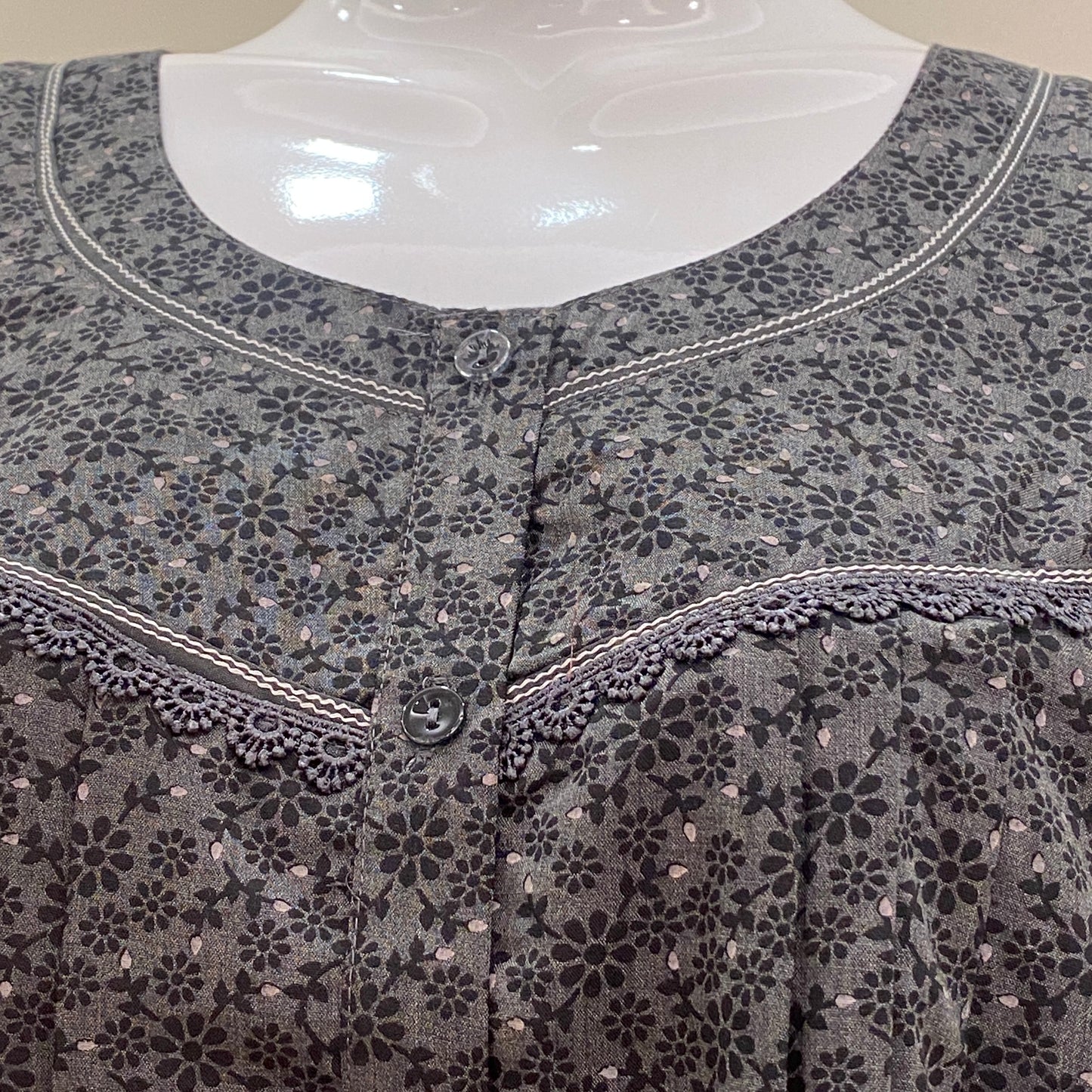 Cotton Yoke Nighty (SKU-CY-54)