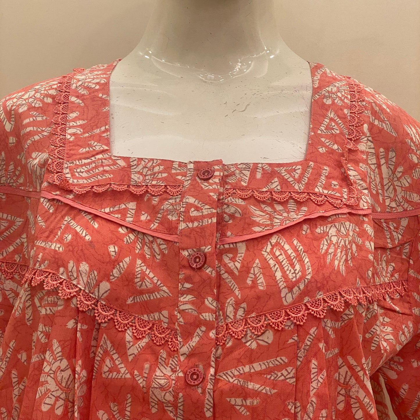 Cotton Yoke Nighty (SKU-458)