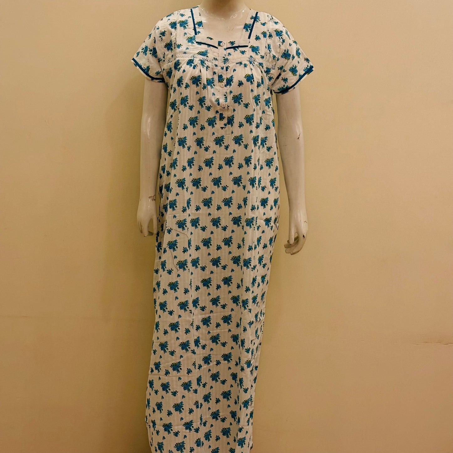 Cotton Yoke Nighty (SKU-133)