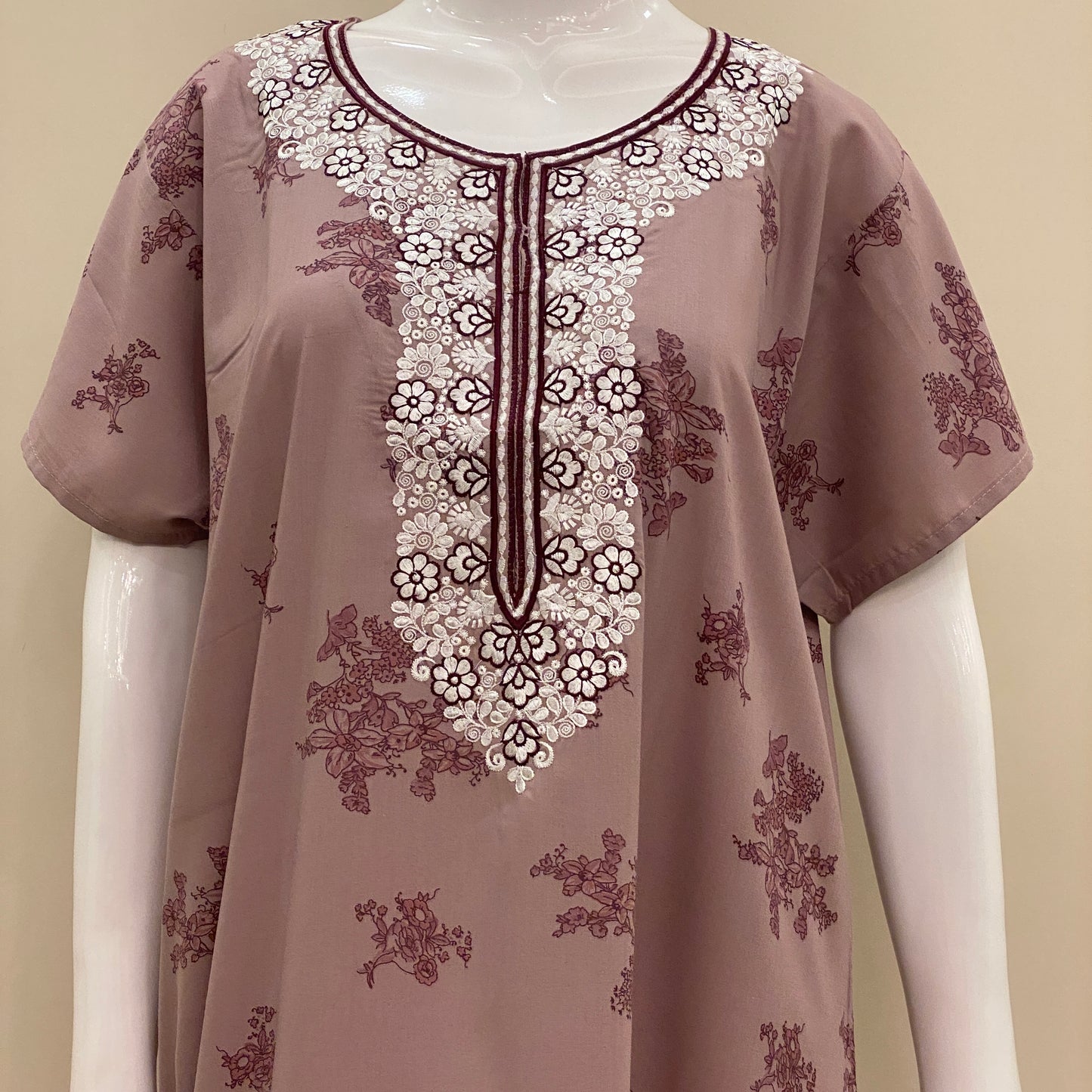 Cotton Straight Nighty(SKU-ALB-17)