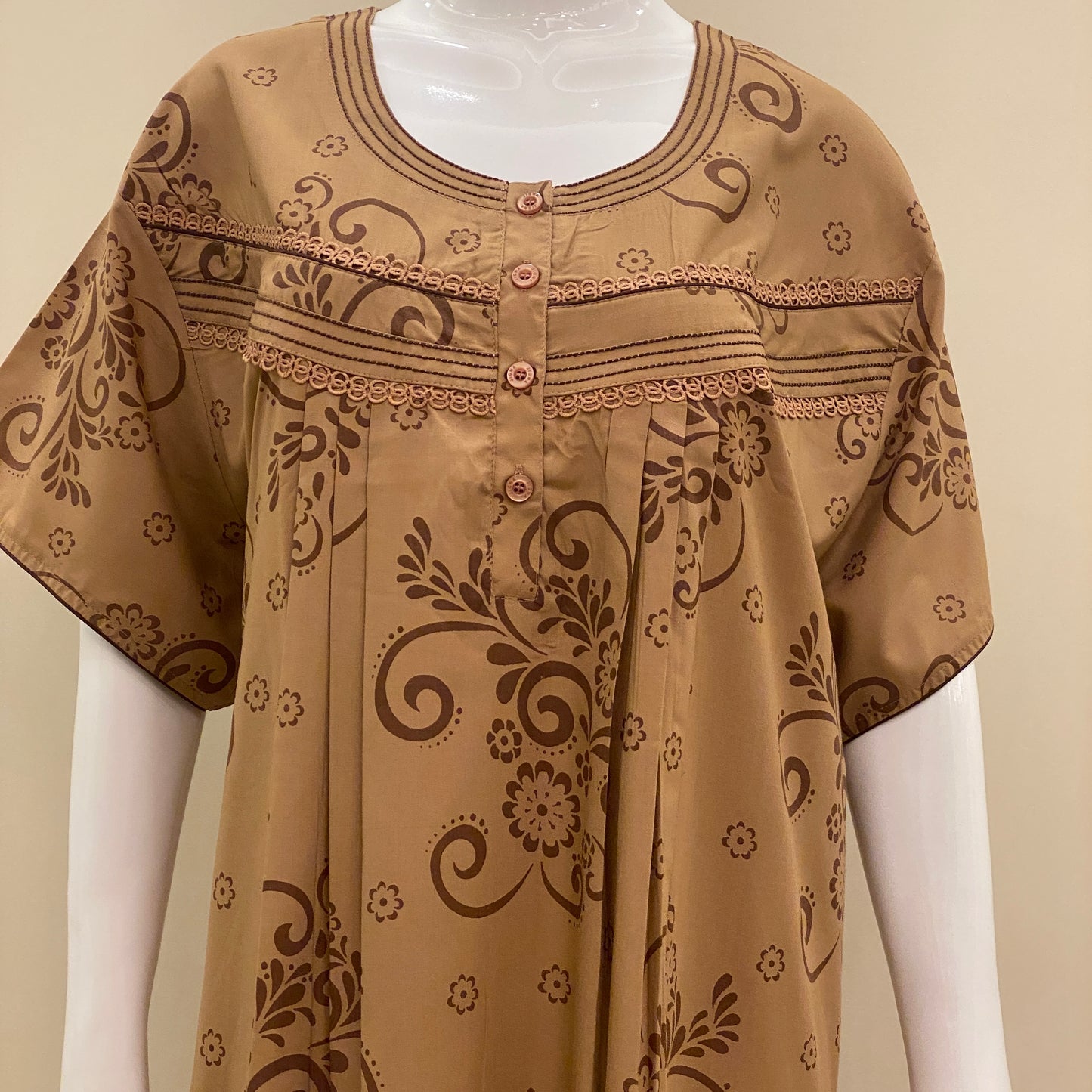 Cotton Yoke Nighty (SKU - 670)