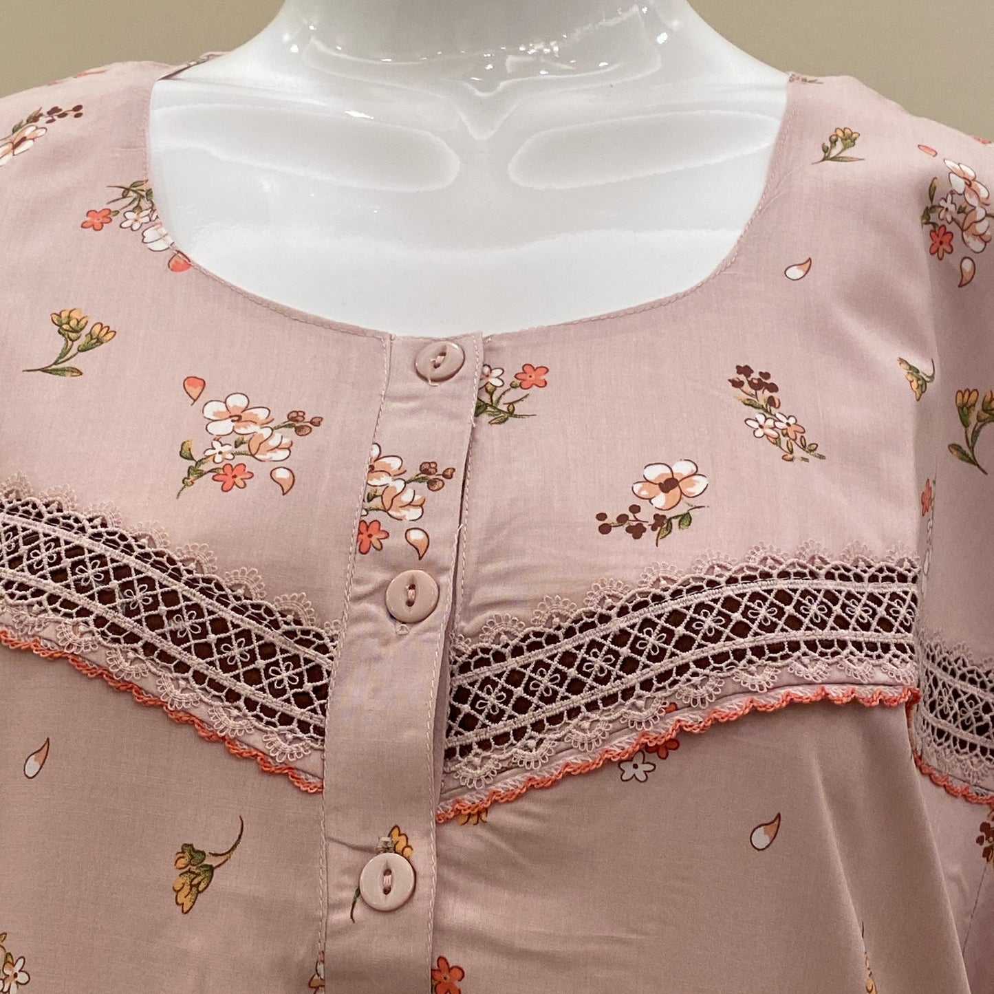 Cotton Straight Nighty (SKU-625)