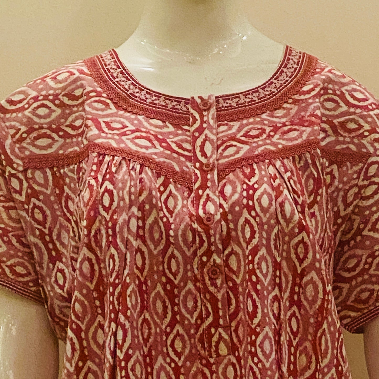 Cotton Yoke Nighty (SKU-40)