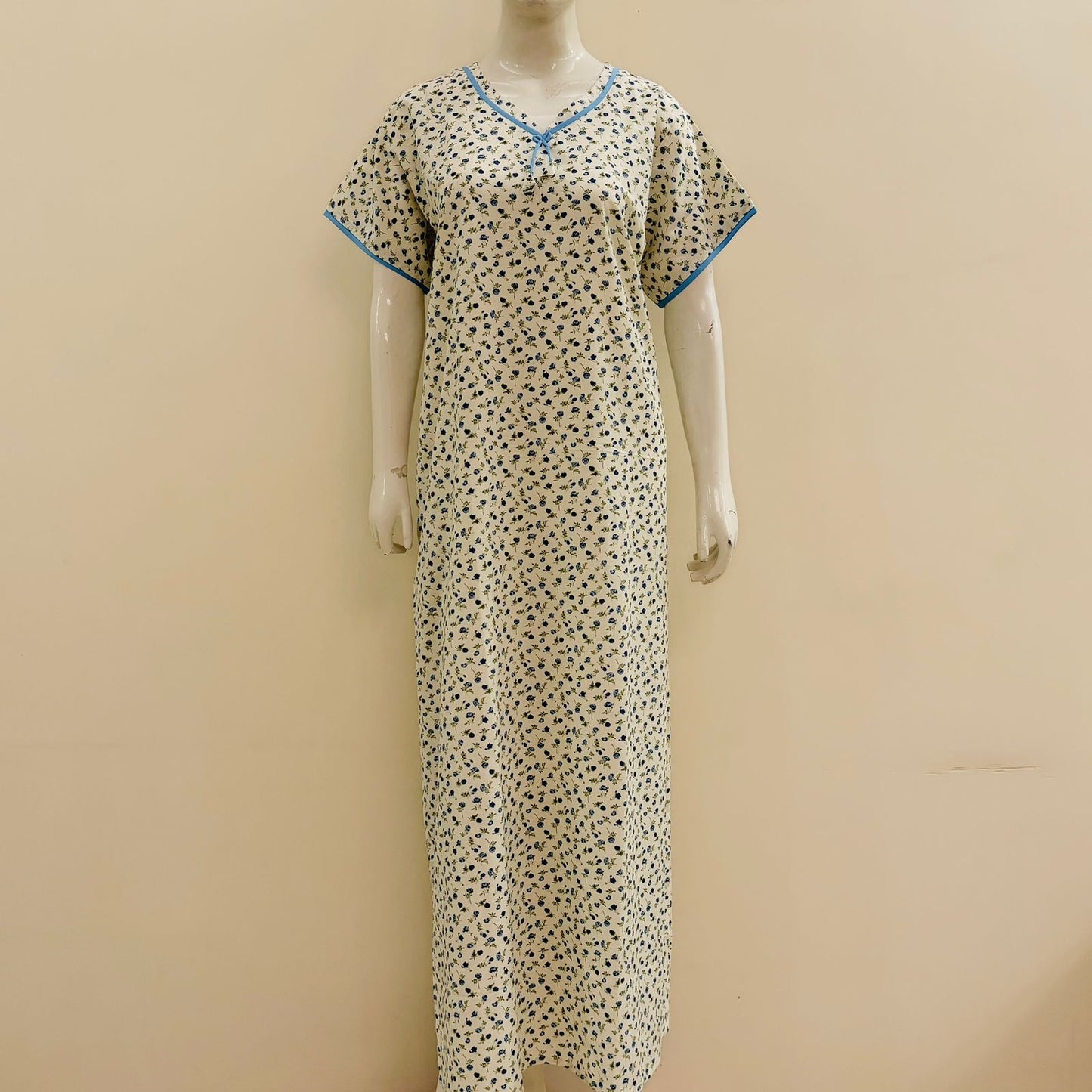 Cotton Straight Nighty - SKU - 7