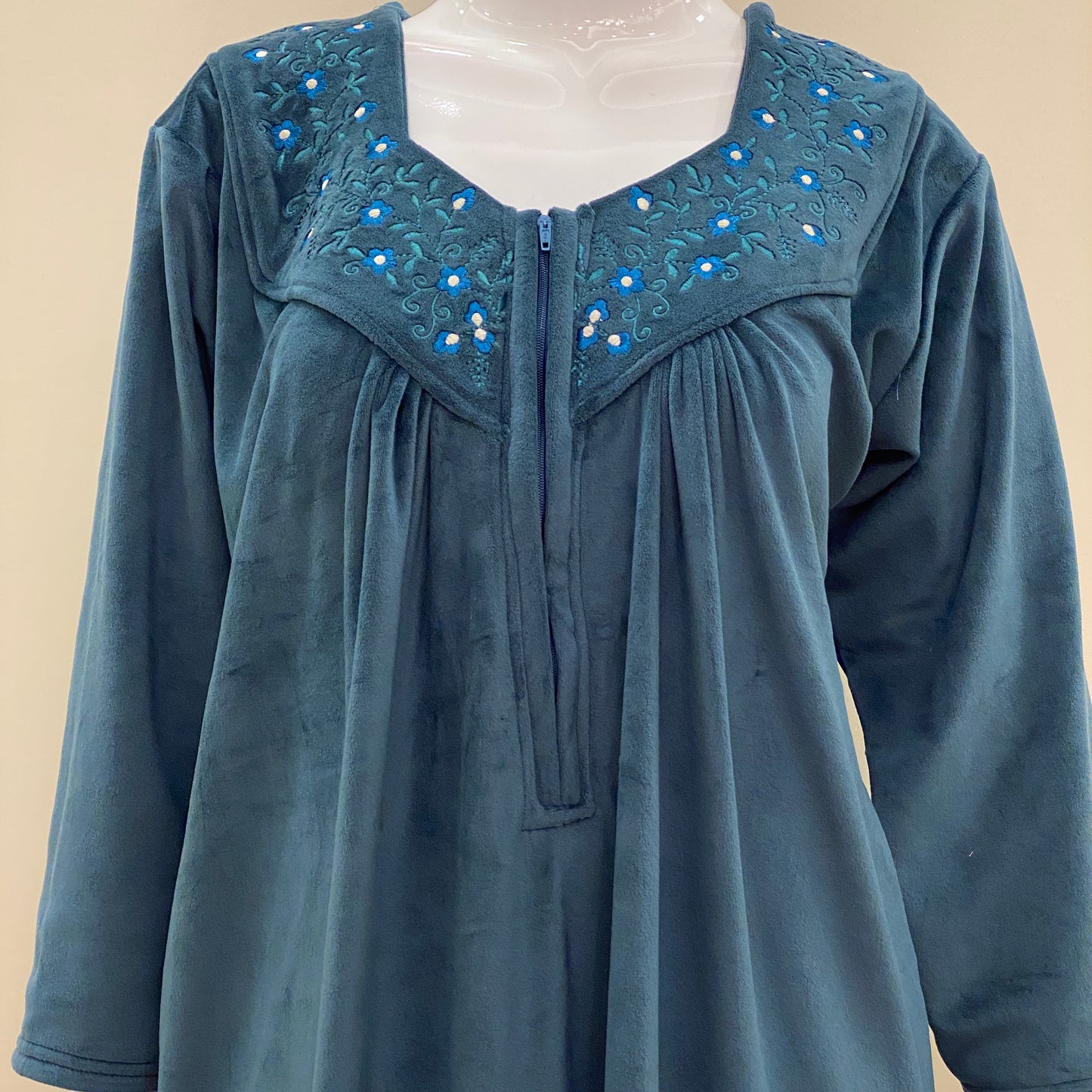 Velvet Yoke Nighty-SKU-VY-37