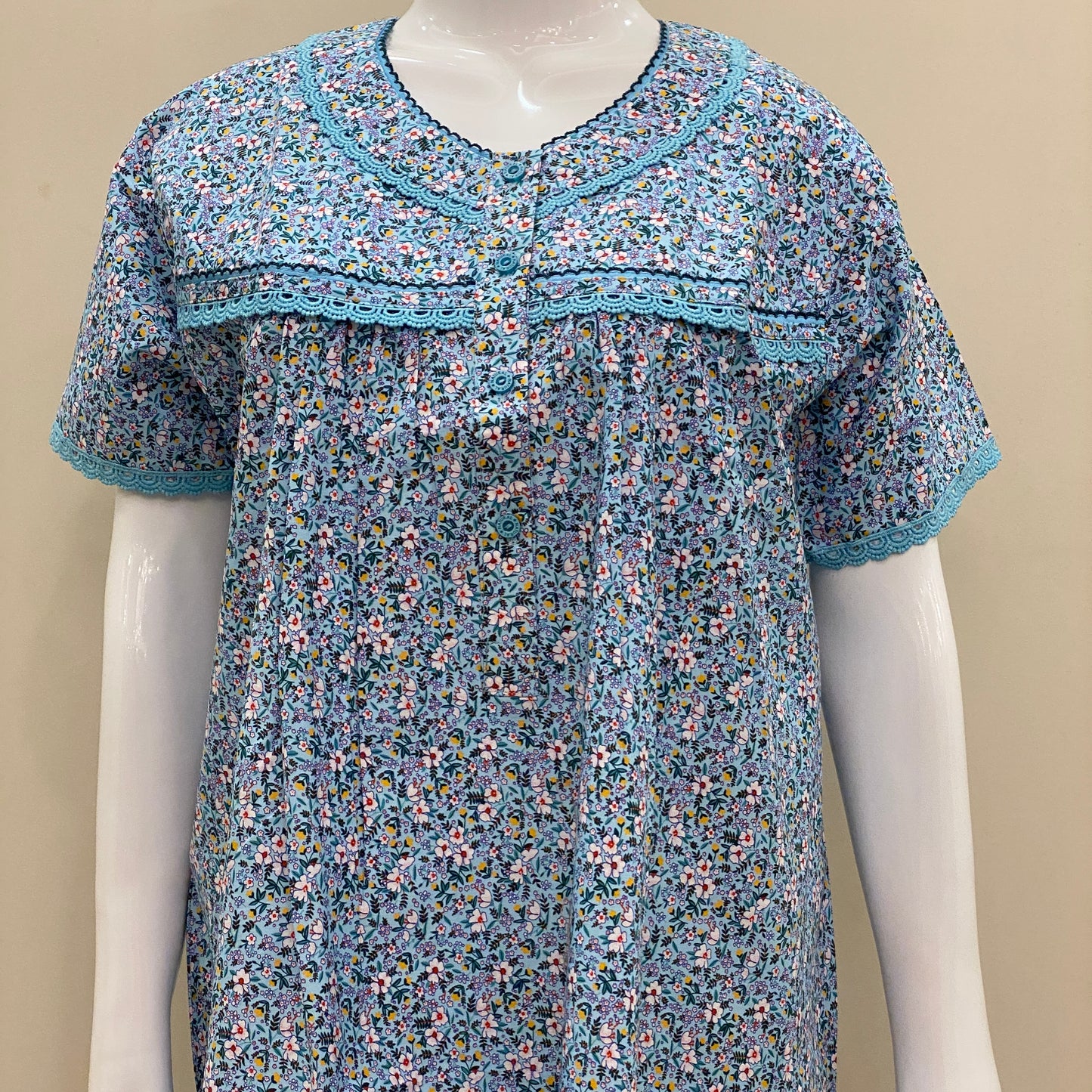 Cotton Yoke Nighty (SKU-CY-90)