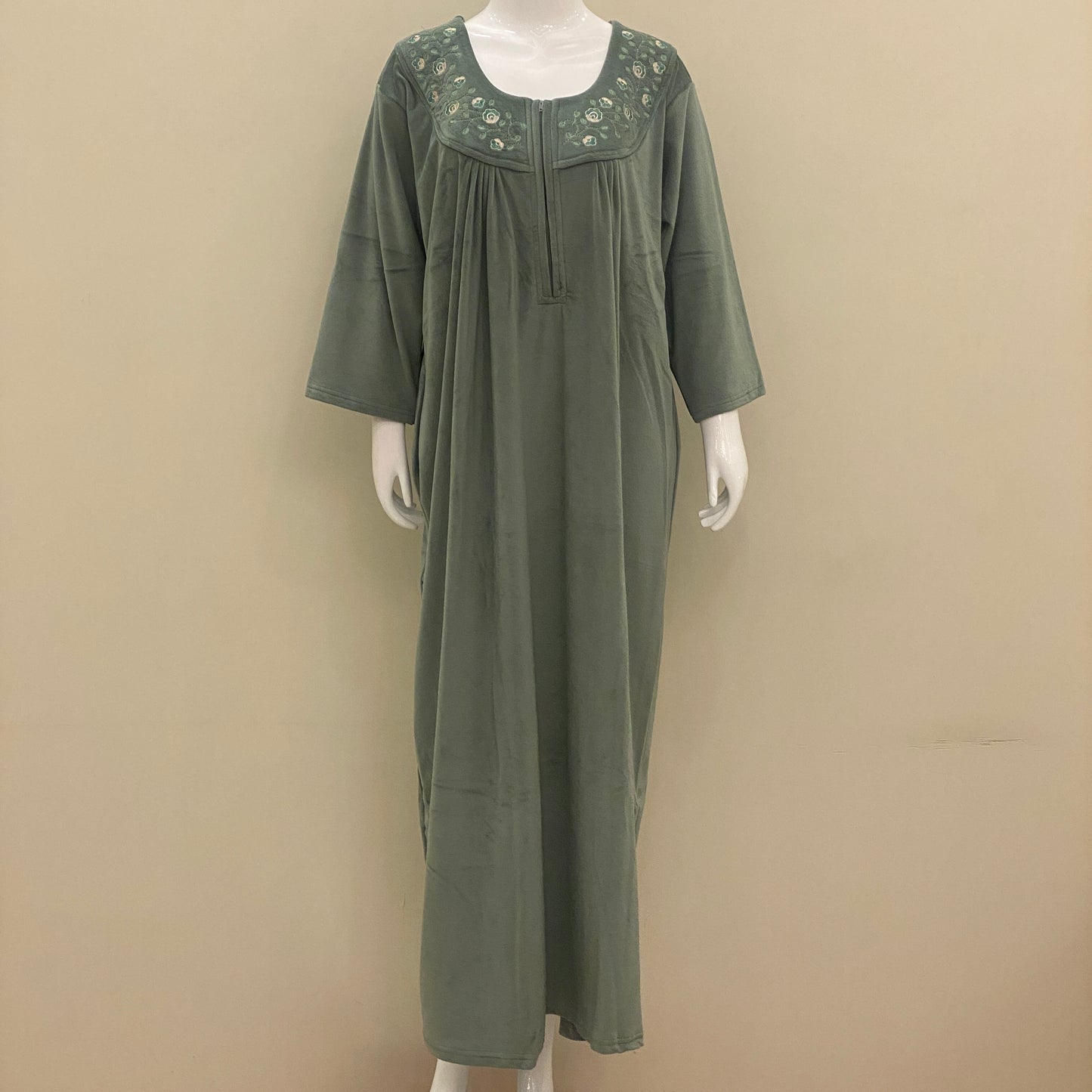 Velvet Yoke Nighty-SKU-VY-18