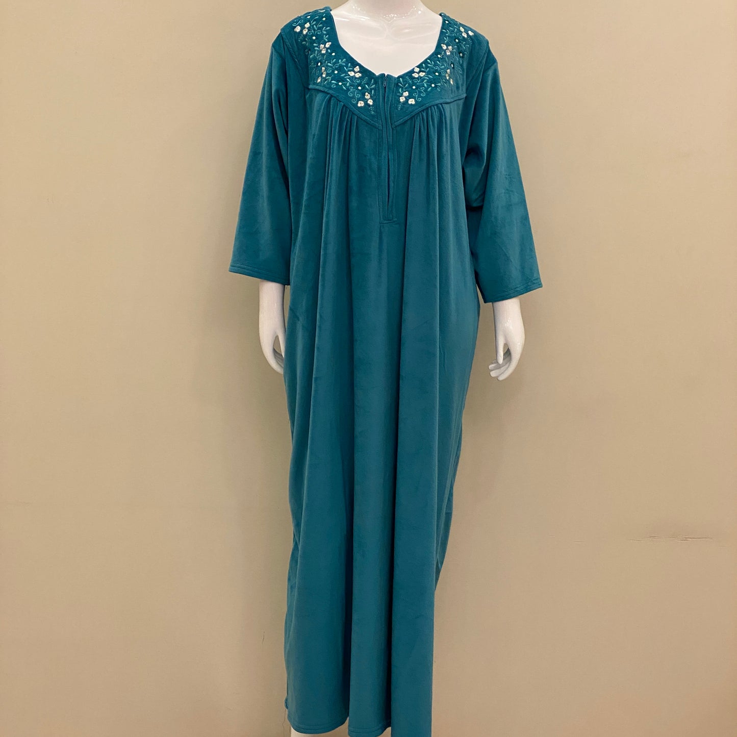 Velvet Yoke Nighty-SKU-VY-30