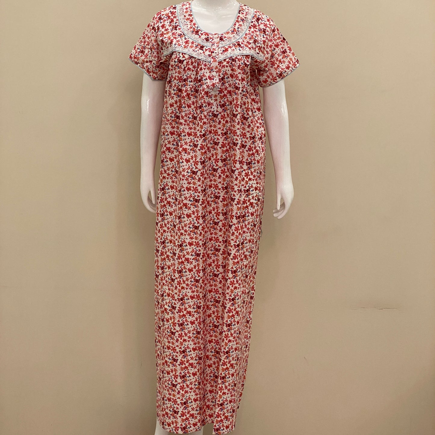 Cotton Yoke Nighty -SKU-CY-23