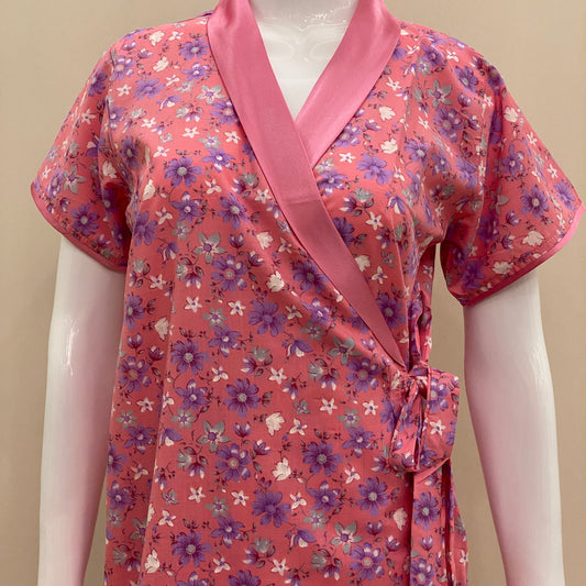 Cotton Dressing Gown-SKU-HC-3