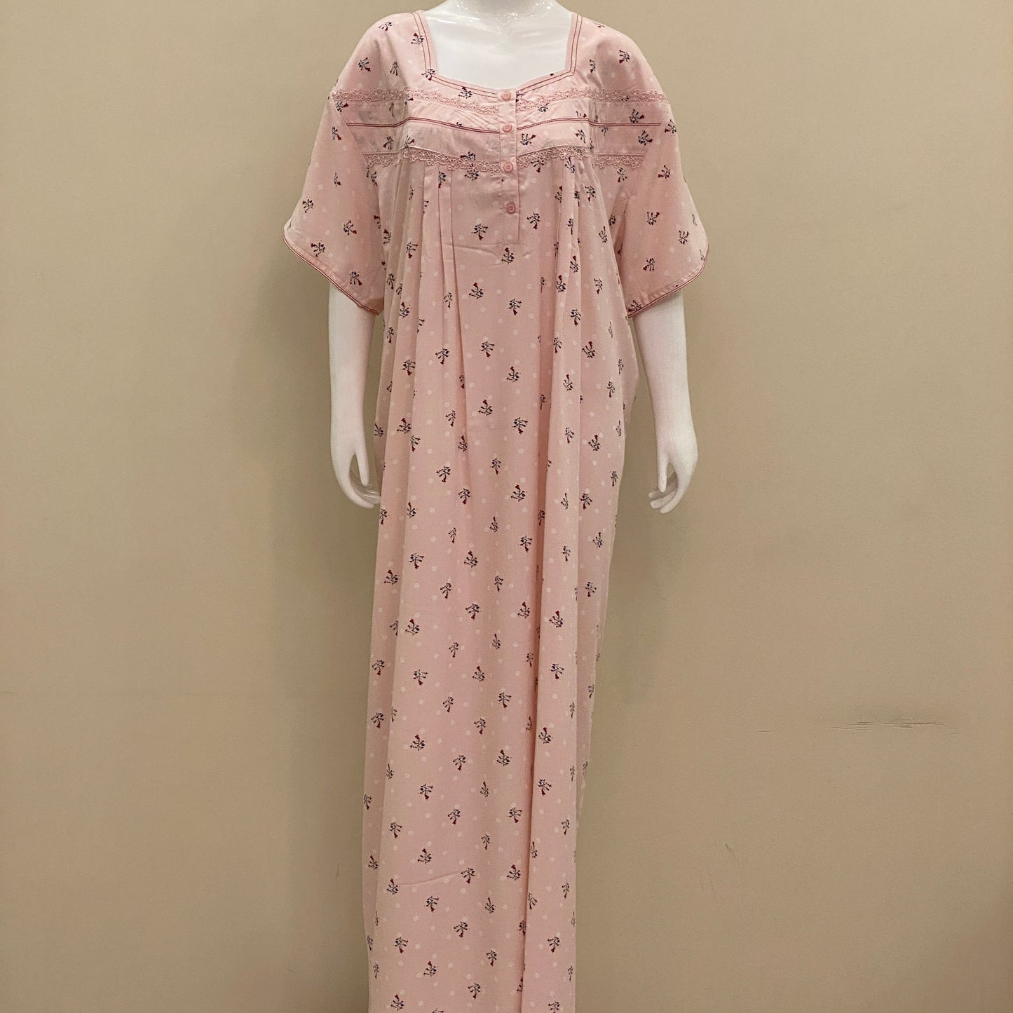 Cotton Yoke Nighty -SKU-CY-22